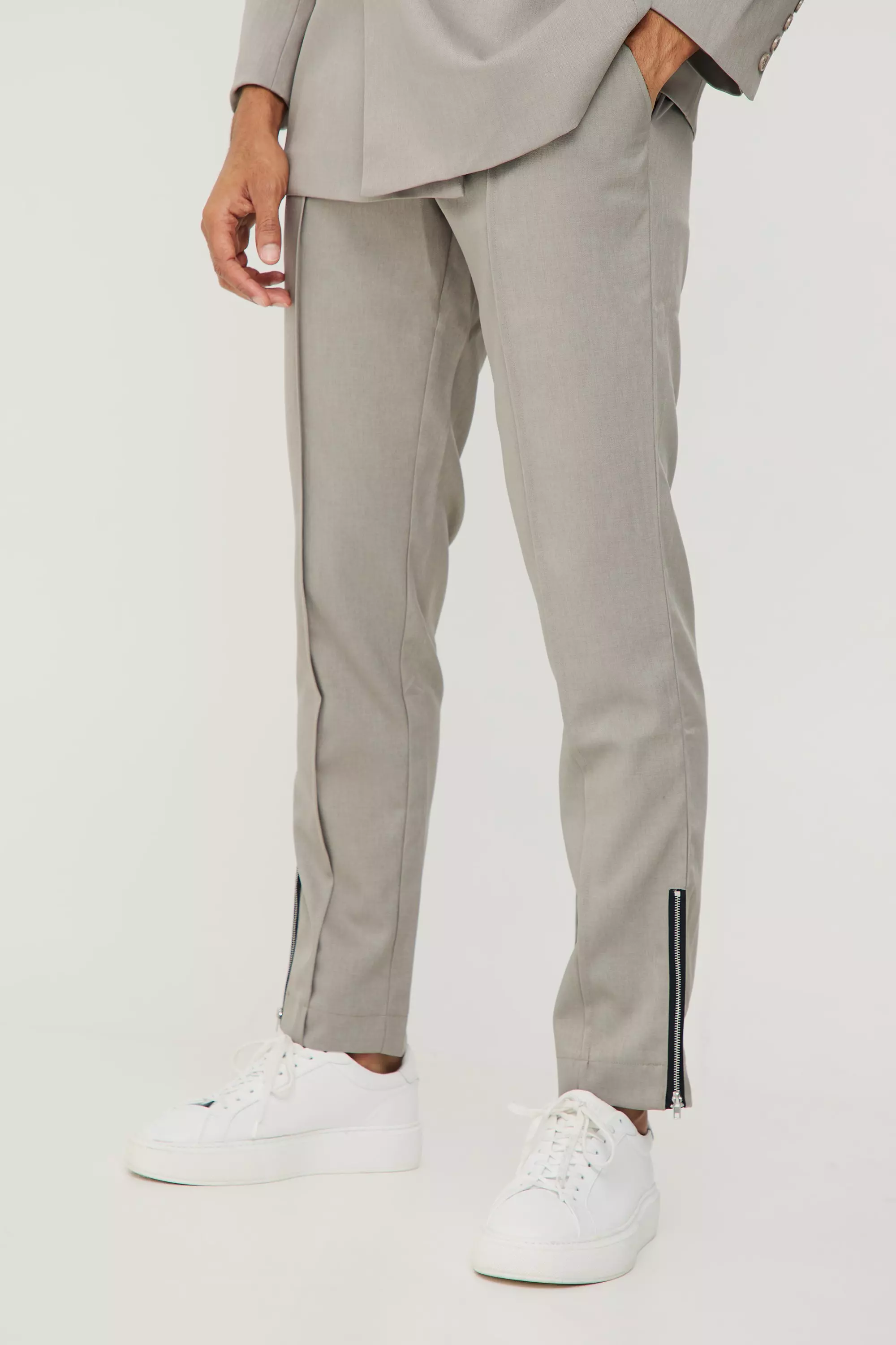 Slim Fixed Waist Tailored Trouser alternative image