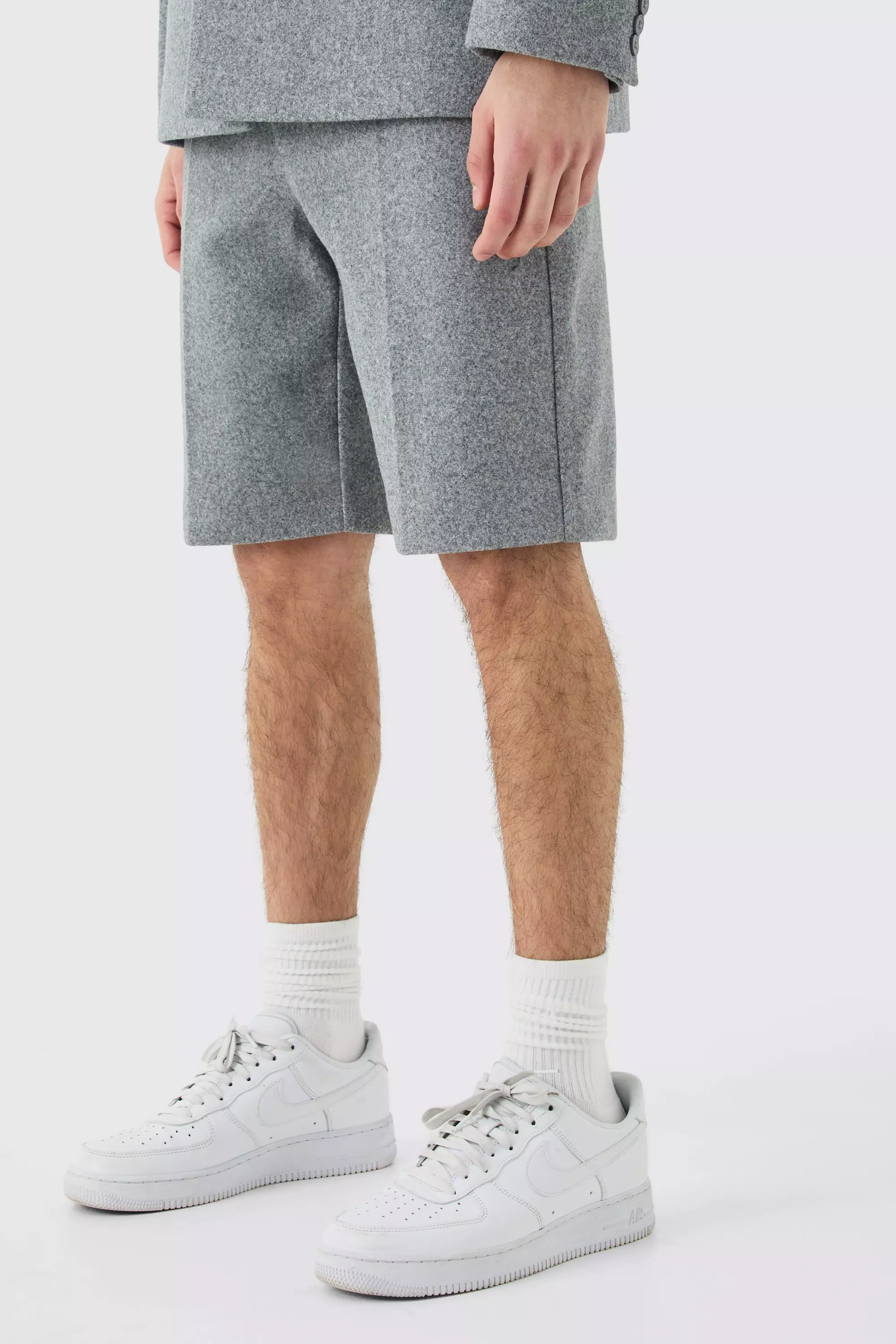 Oversized Wollen Pak Met Bandjes alternatieve afbeelding