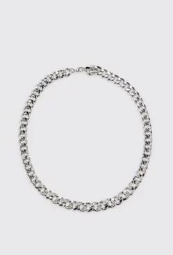 Chunky Chain Necklace Silver