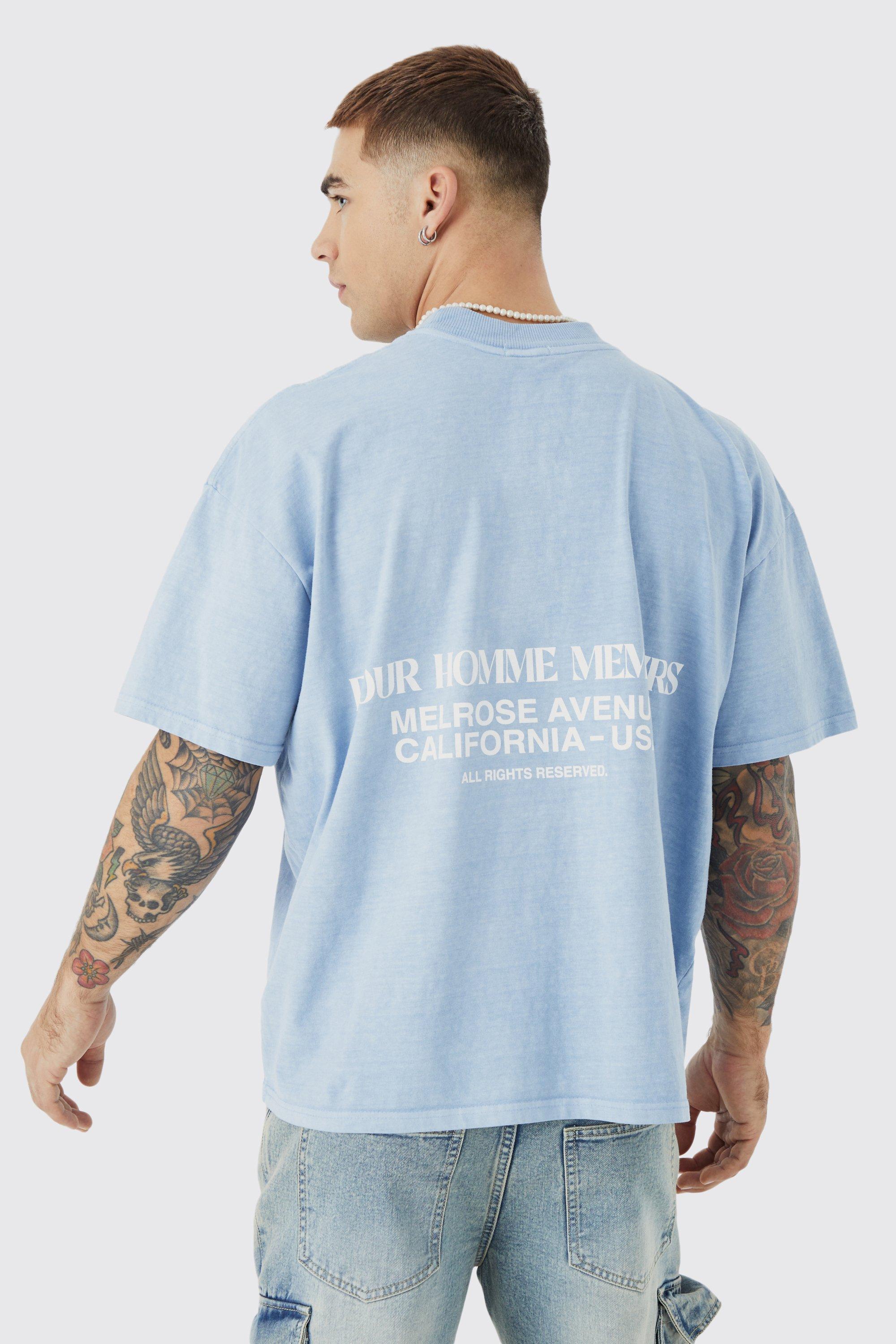 Oversized Virtues Graphic T-shirt