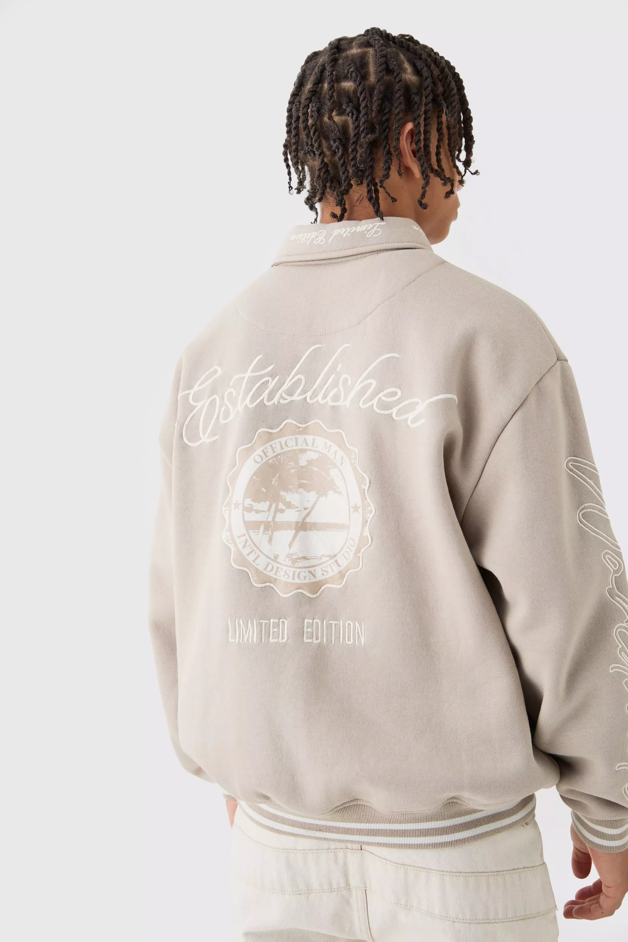 SHAREEF 20ss oversize mods coat