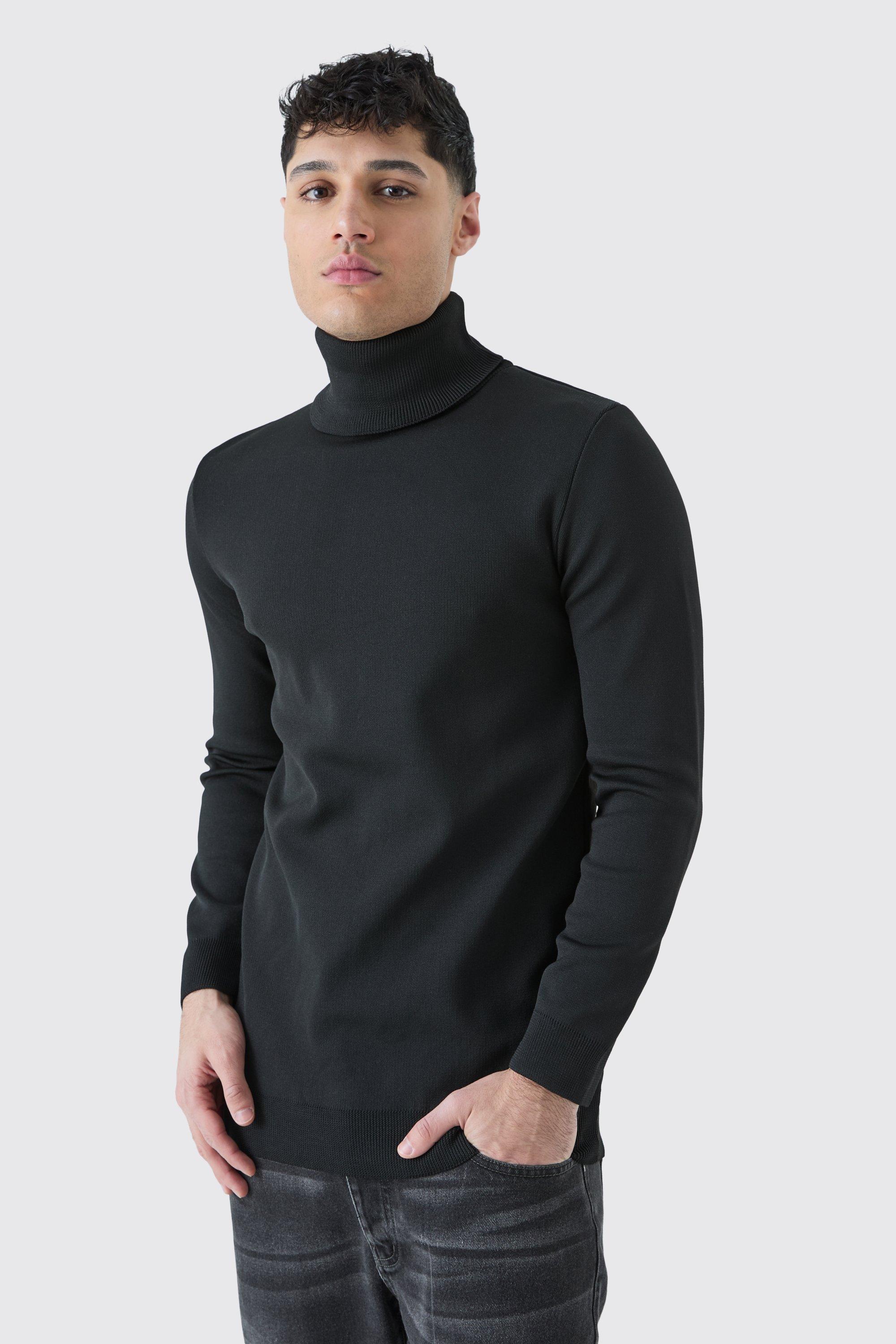 Mens Roll Neck Jumpers, Turtle Neck Jumpers