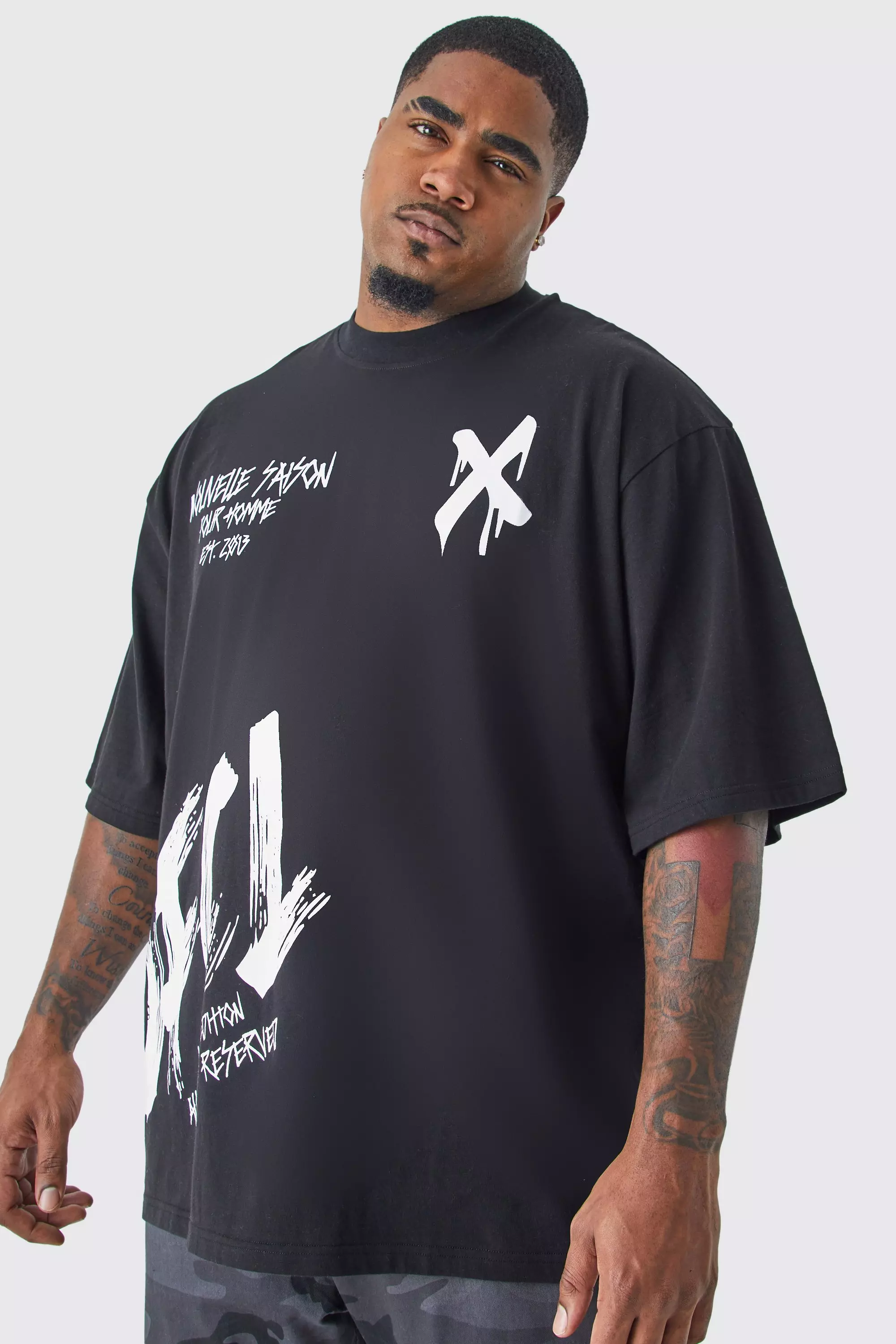 Graffiti T-Shirt - Black