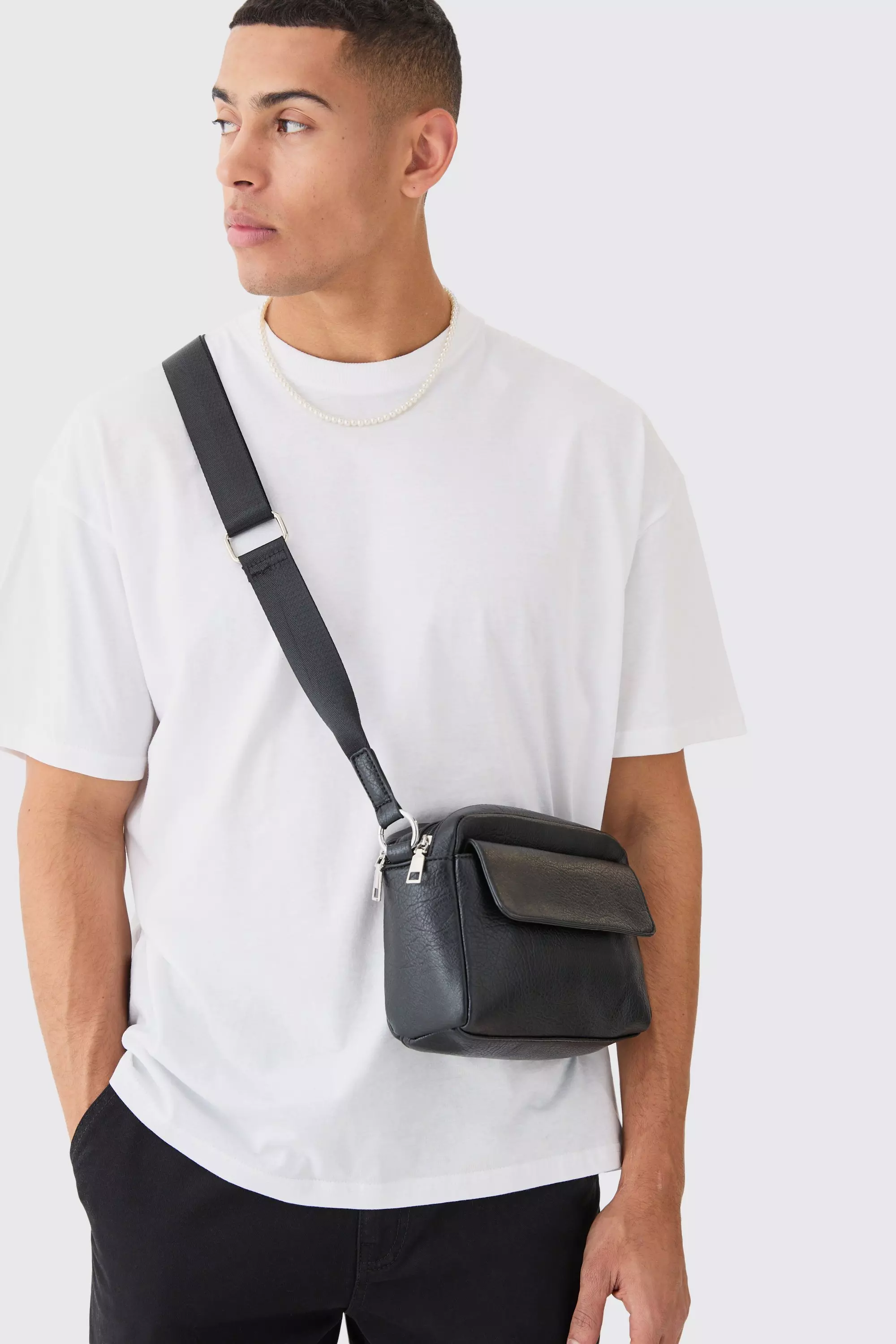 Cross Body Bag boohooMAN UK