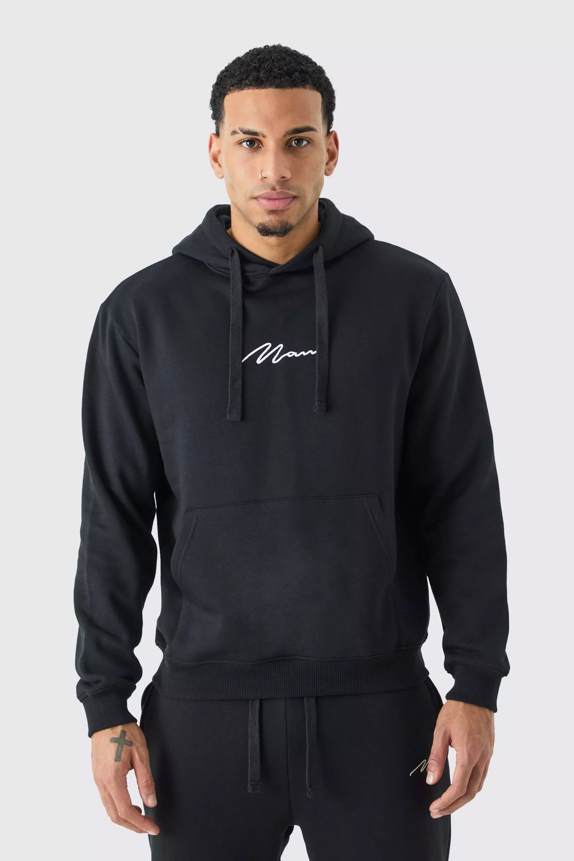 Boohooman signature hoodie online