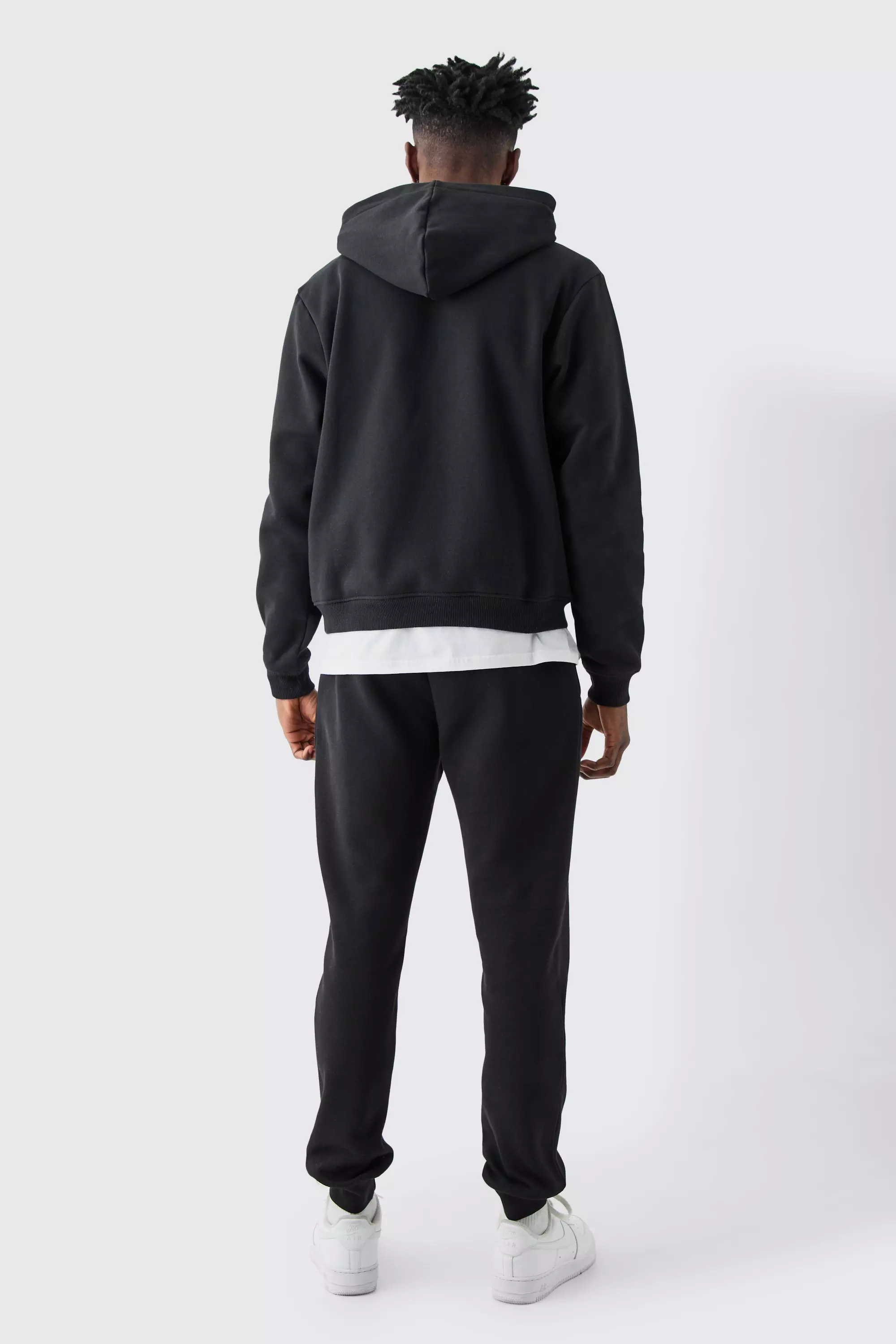 Black Man Signature Skinny Fit Sweatpants alternative image