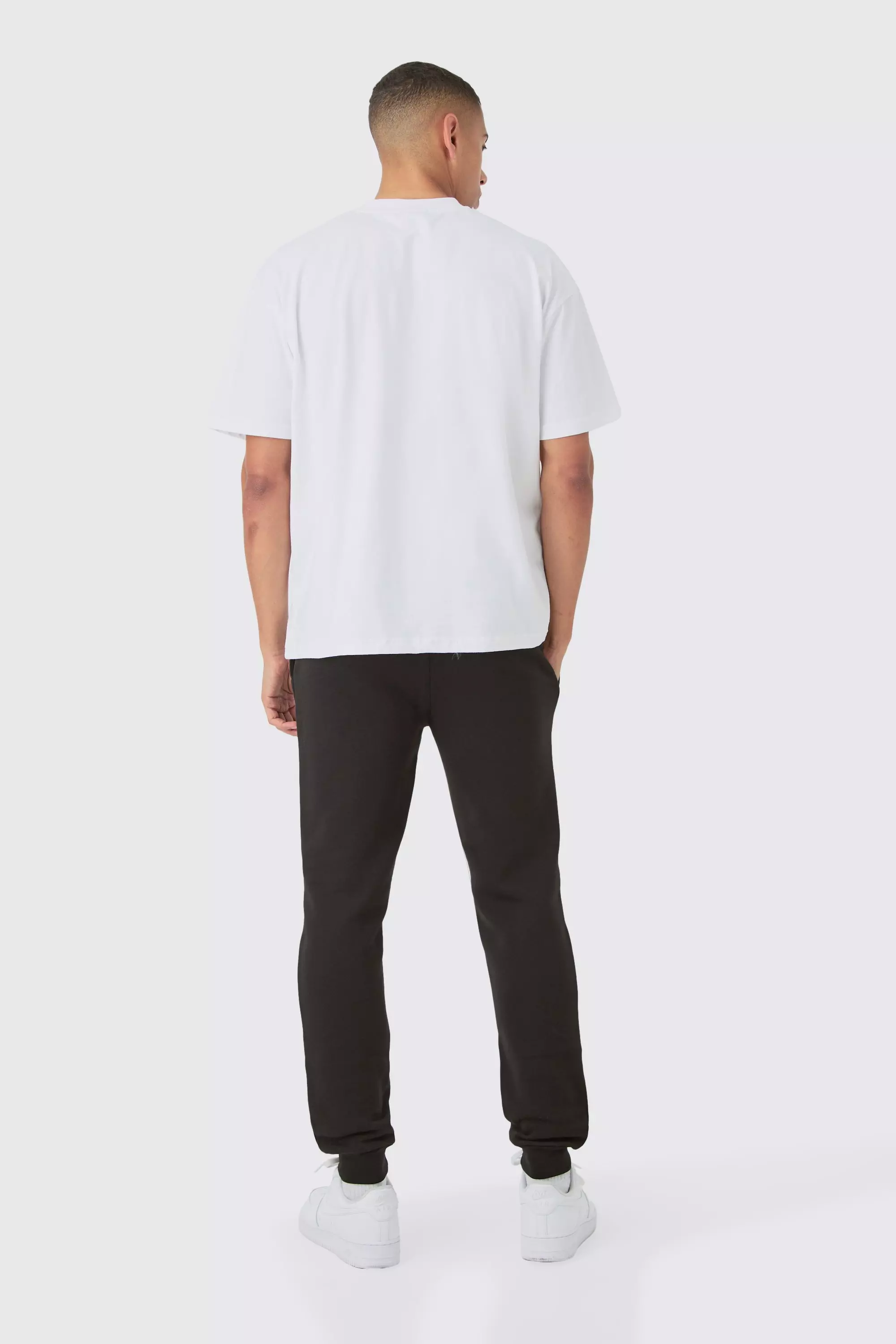 Black Man Signature Regular Fit Jogger alternative image
