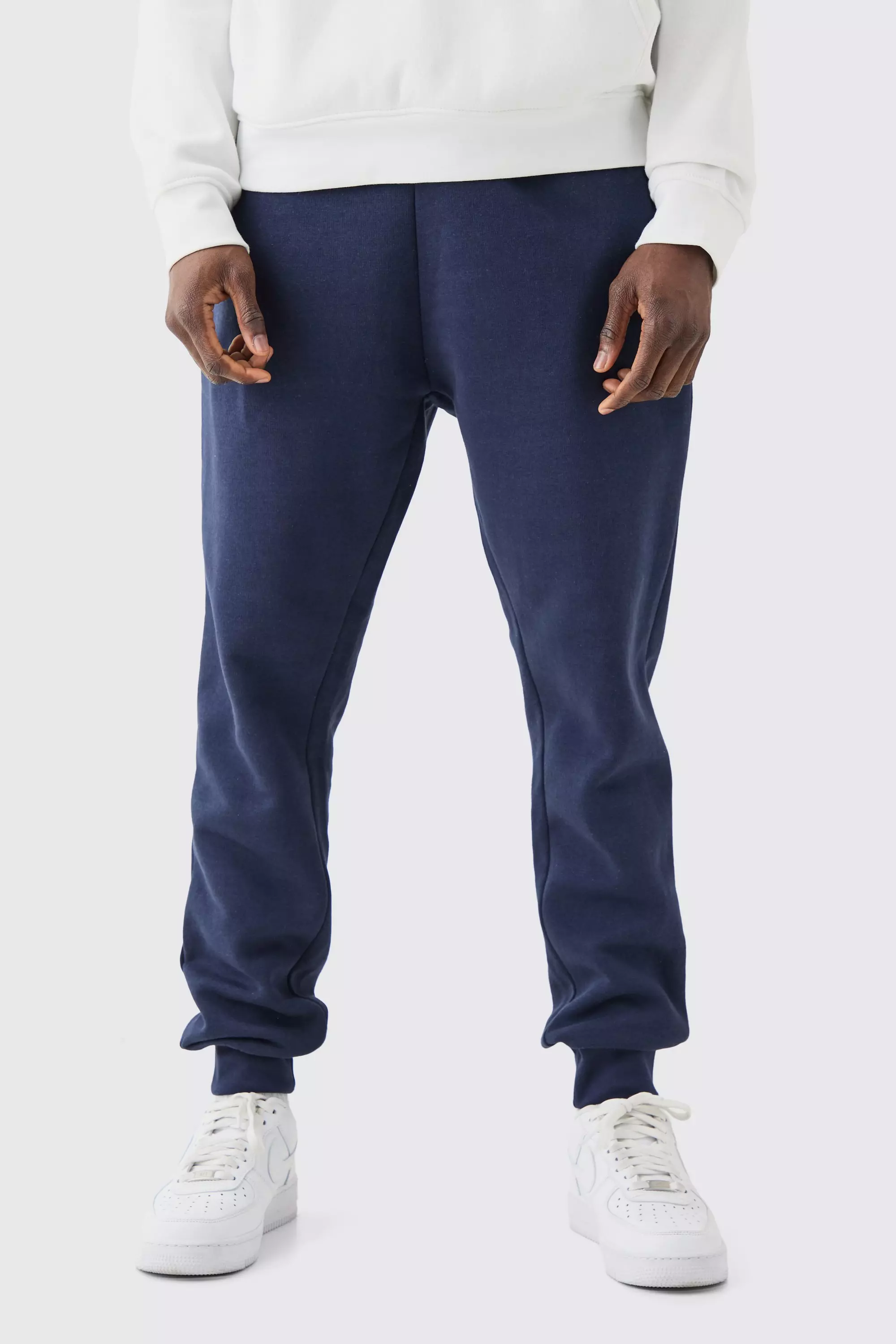 Basic Slim Fit Jogger boohooMAN UK