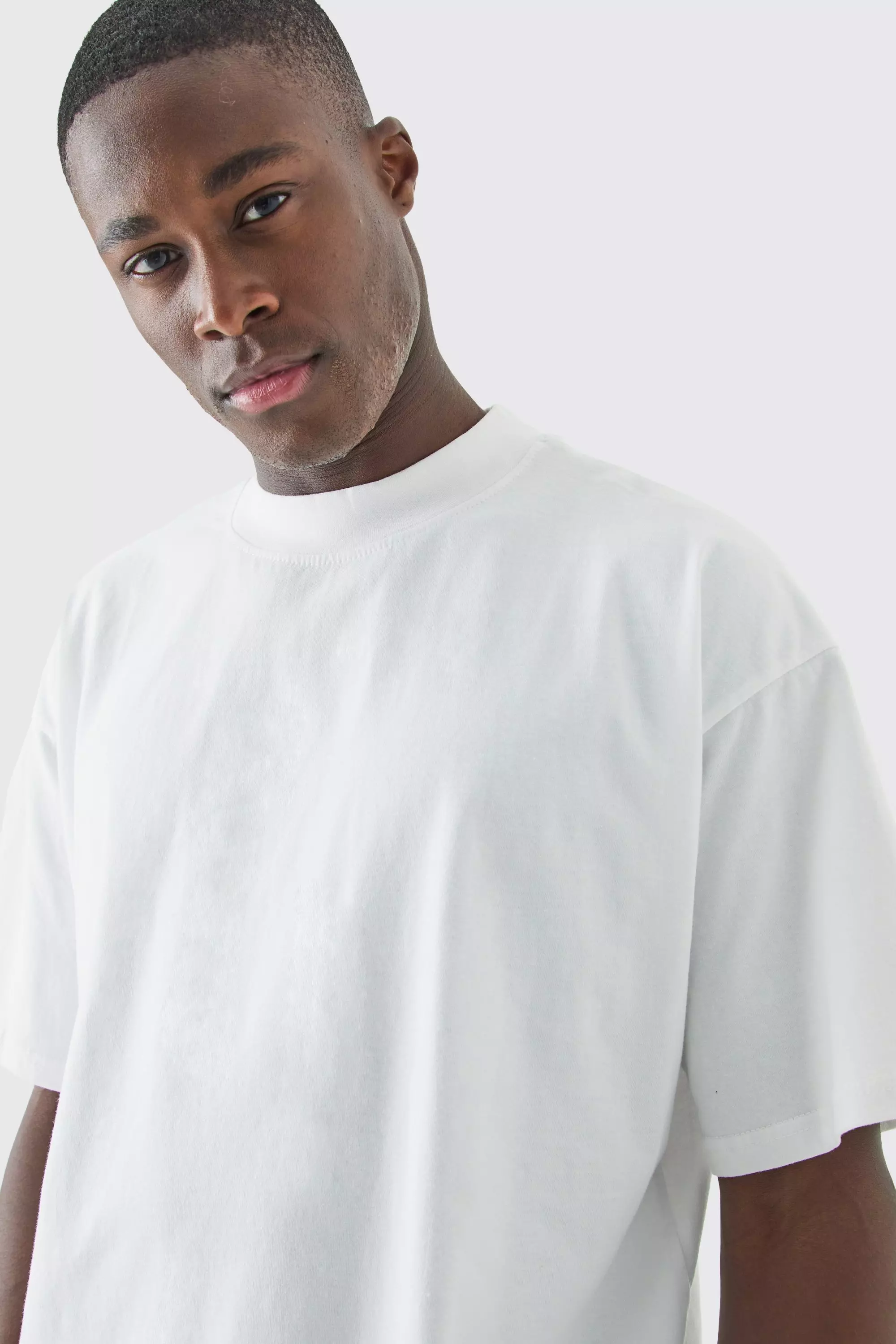 Oversized Super Heavy Premium T-shirt | boohooMAN USA