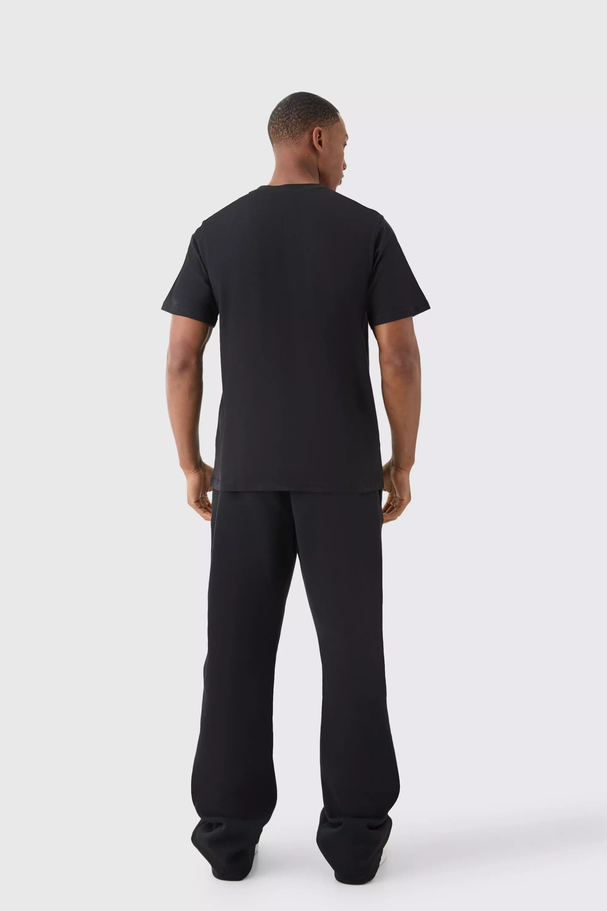Black Man Signature Embroidered T-shirt alternative image