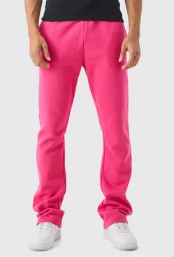 Slim Fit Stacked Jogger Pink