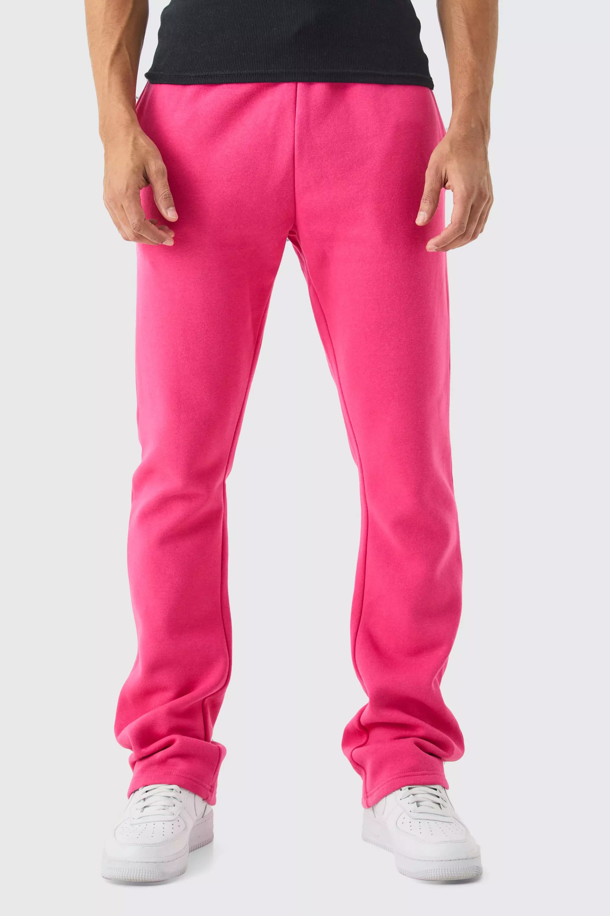 Mens Pink Joggers & Sweatpants.