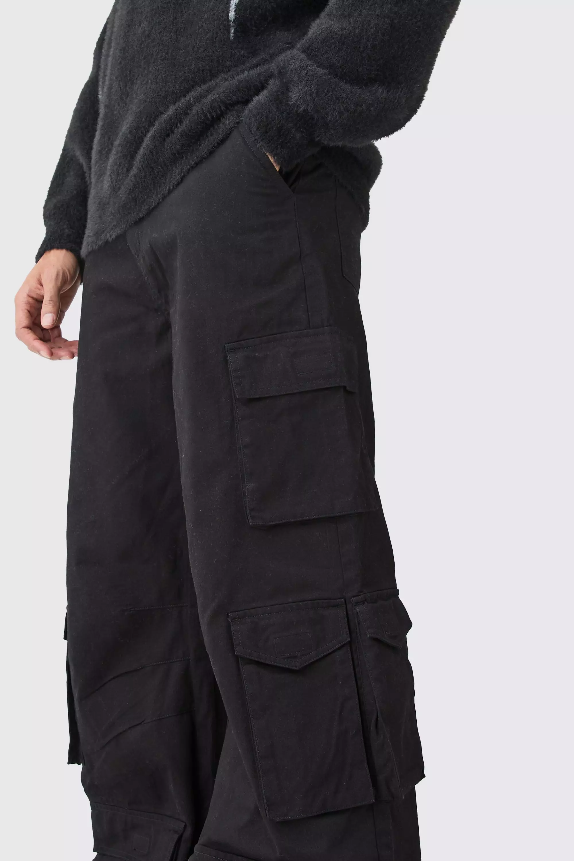 ROME BAGGY CARGO PANTS【 M 】 Harajuku Oversized cargo pants for women for Men - Hip Hop