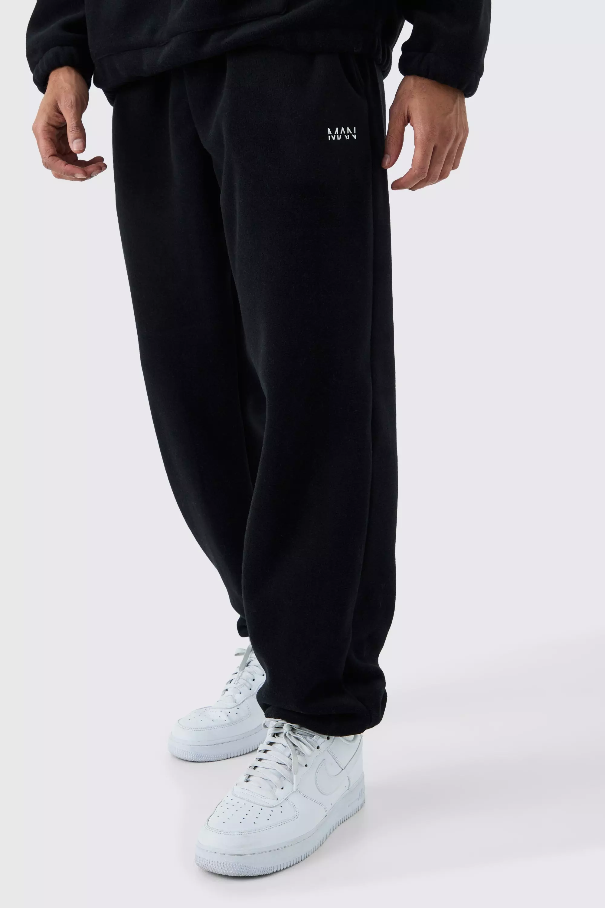 Oversized fleece joggers sale