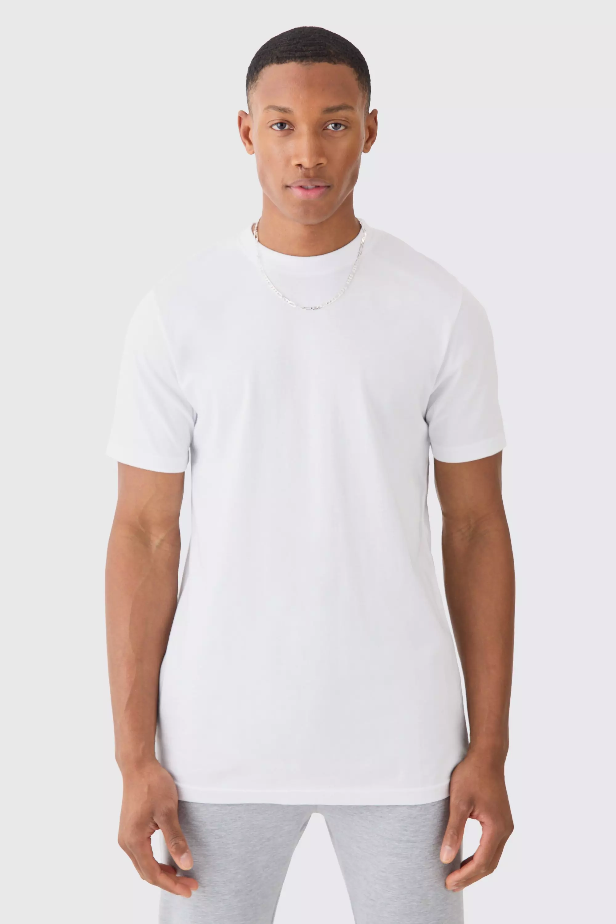 Slim Basic T-shirt White