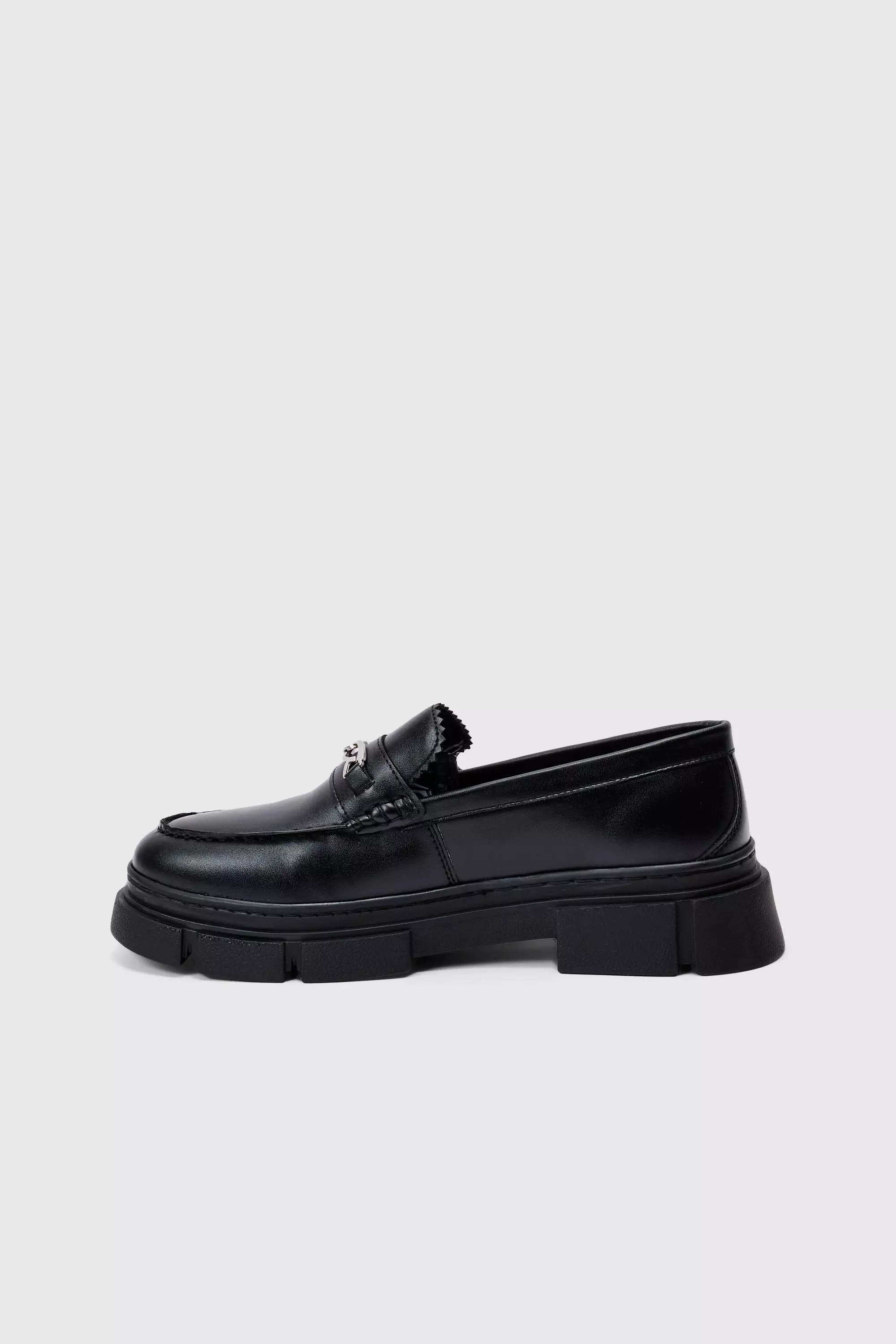 Track Sole Snaffle Loafer | boohooMAN USA