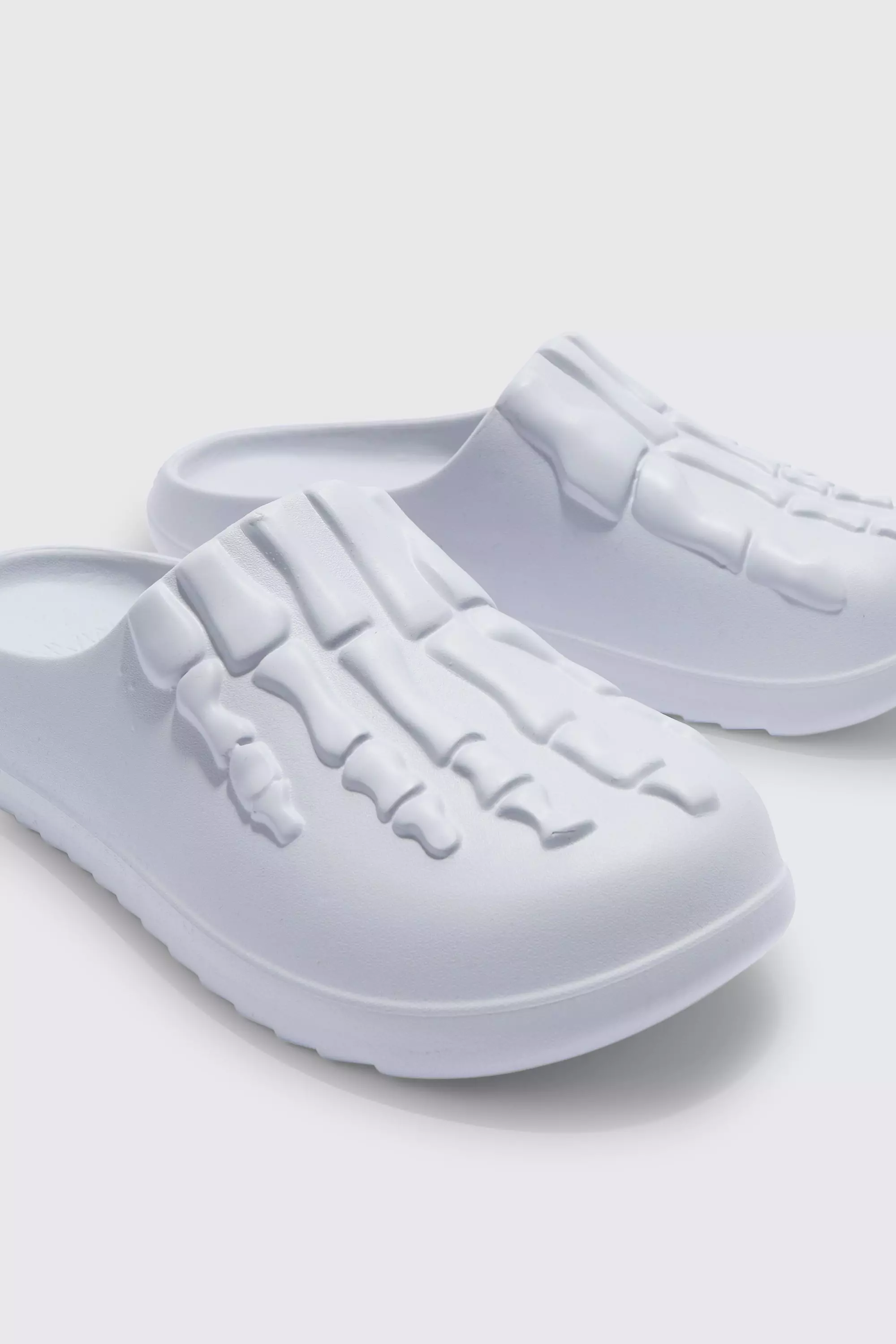 Mules Con Scheletro Traforato, Light grey immagine alternativa