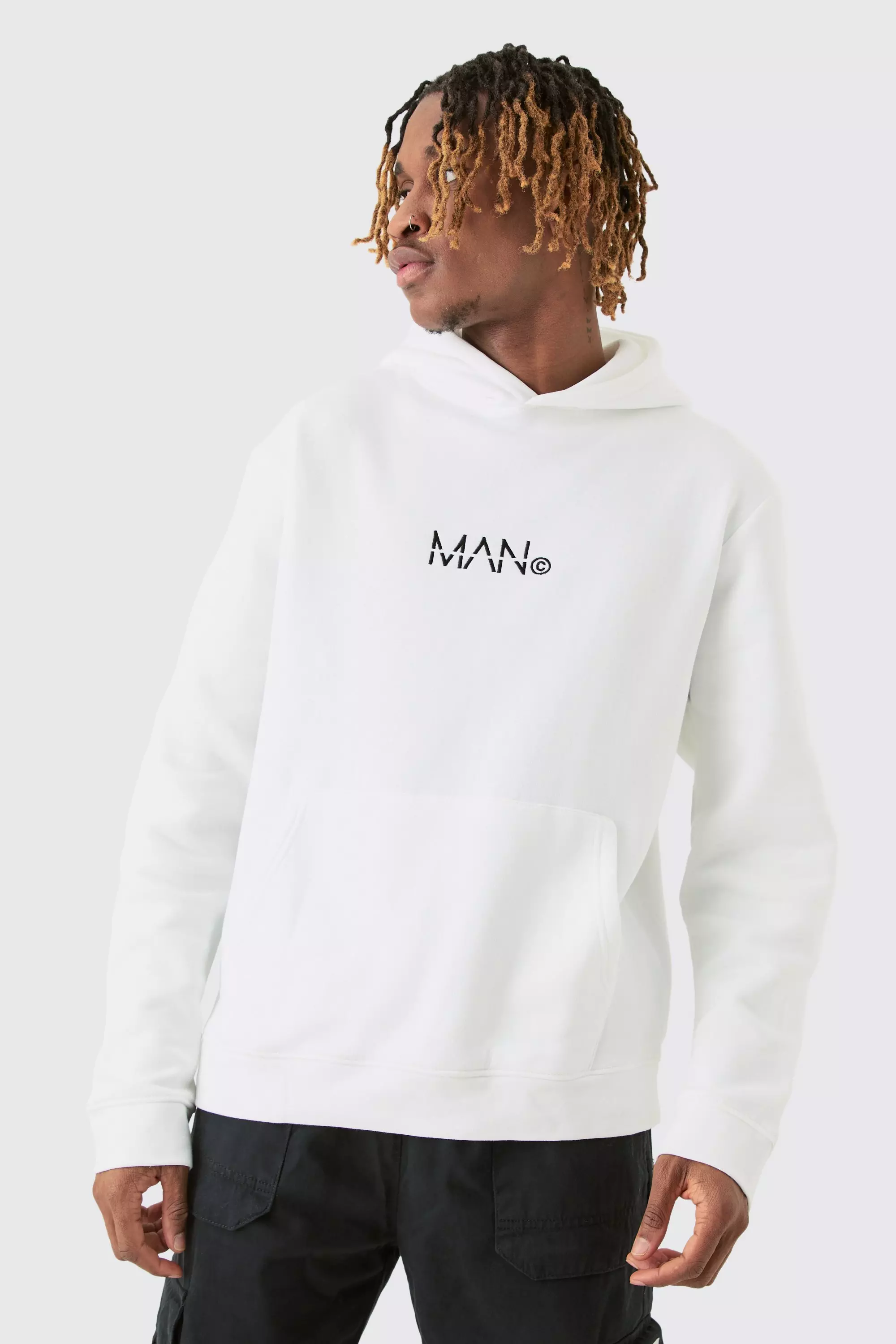 Boohooman fashion hoodie