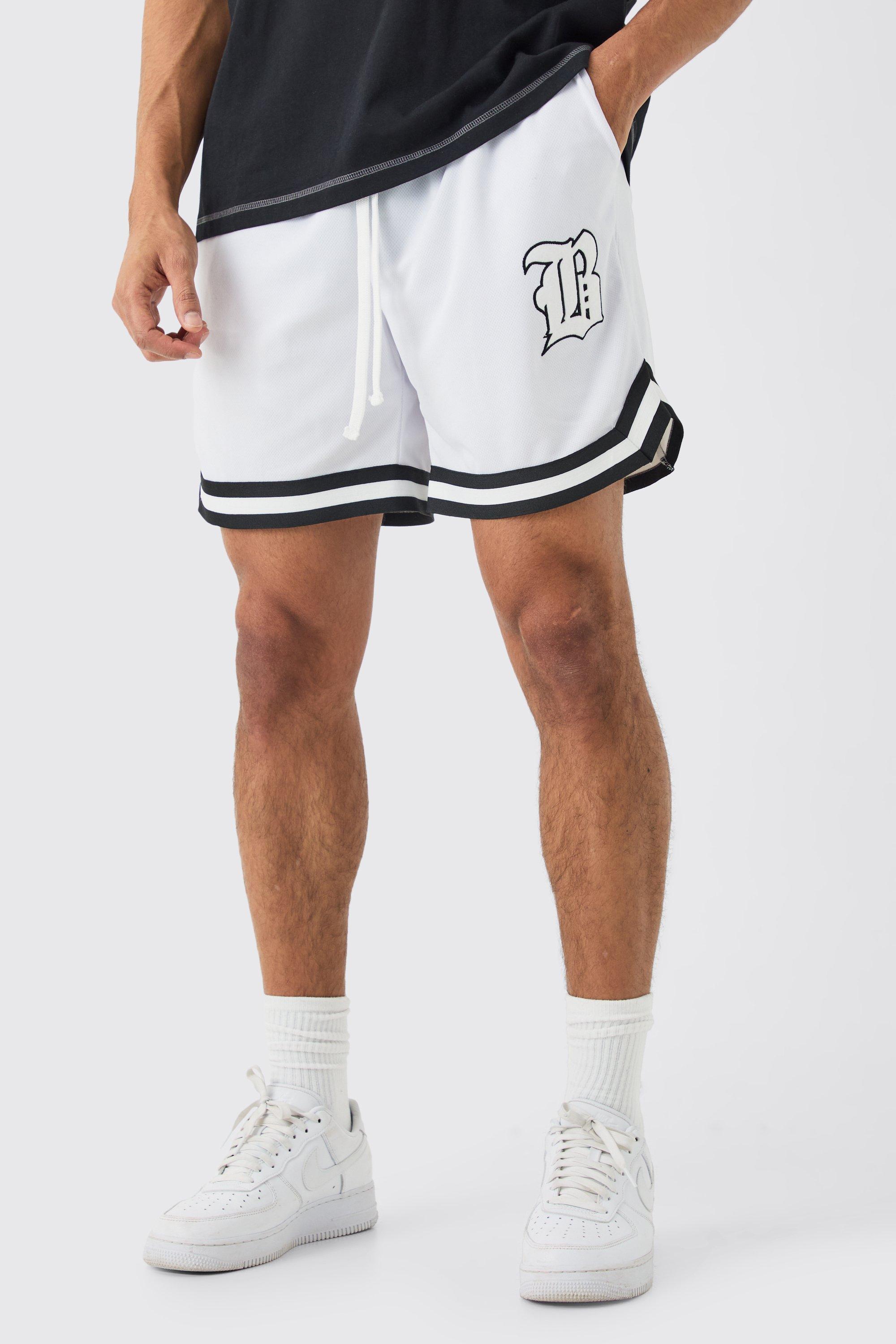 Short Loose Fit Bm Mesh Basketball Short