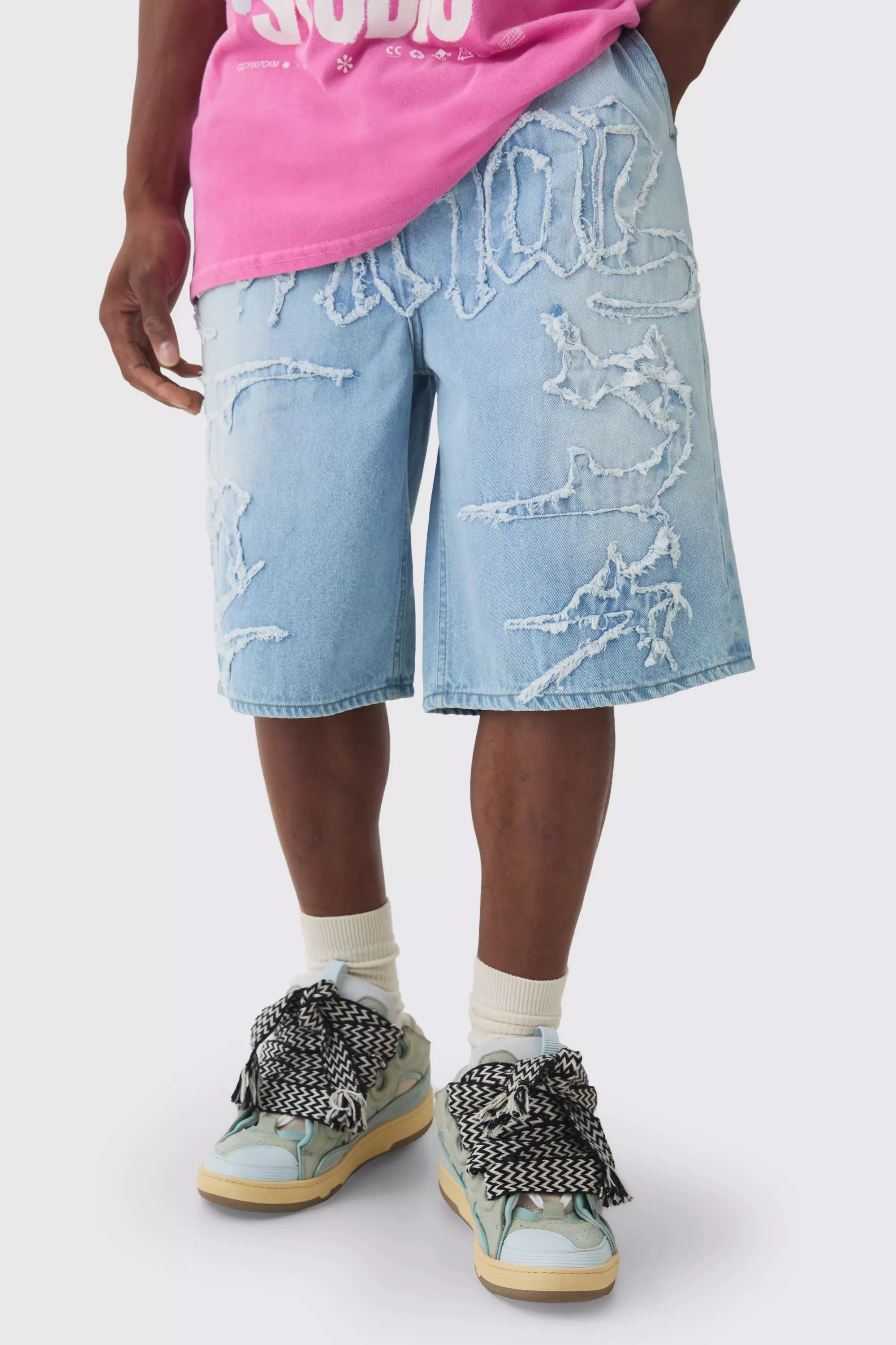Ice blue Official Denim IJsblauwe Joggingbroek alternatieve afbeelding