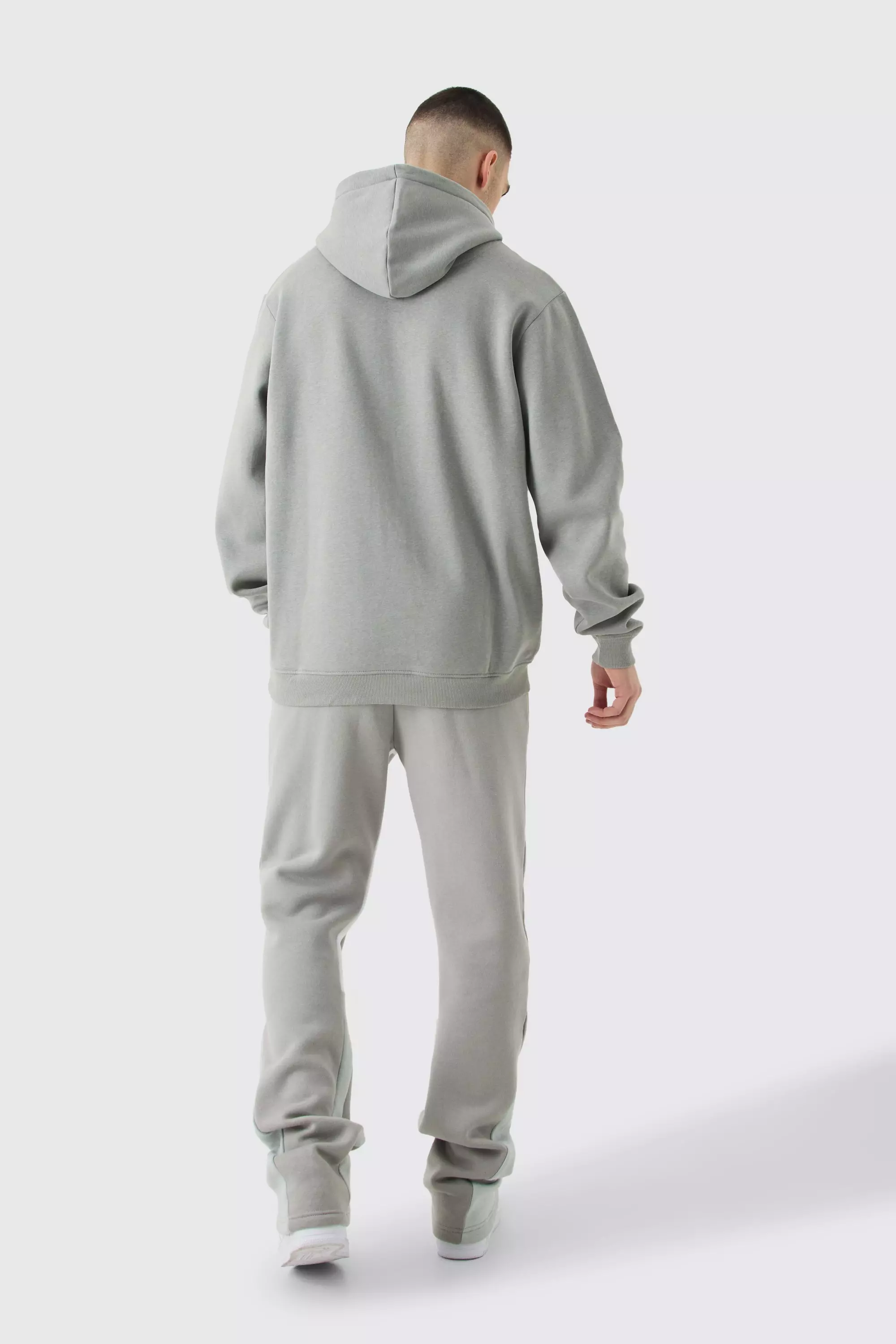 Tall Colorblock Hoodie, Grey alternatives Bild