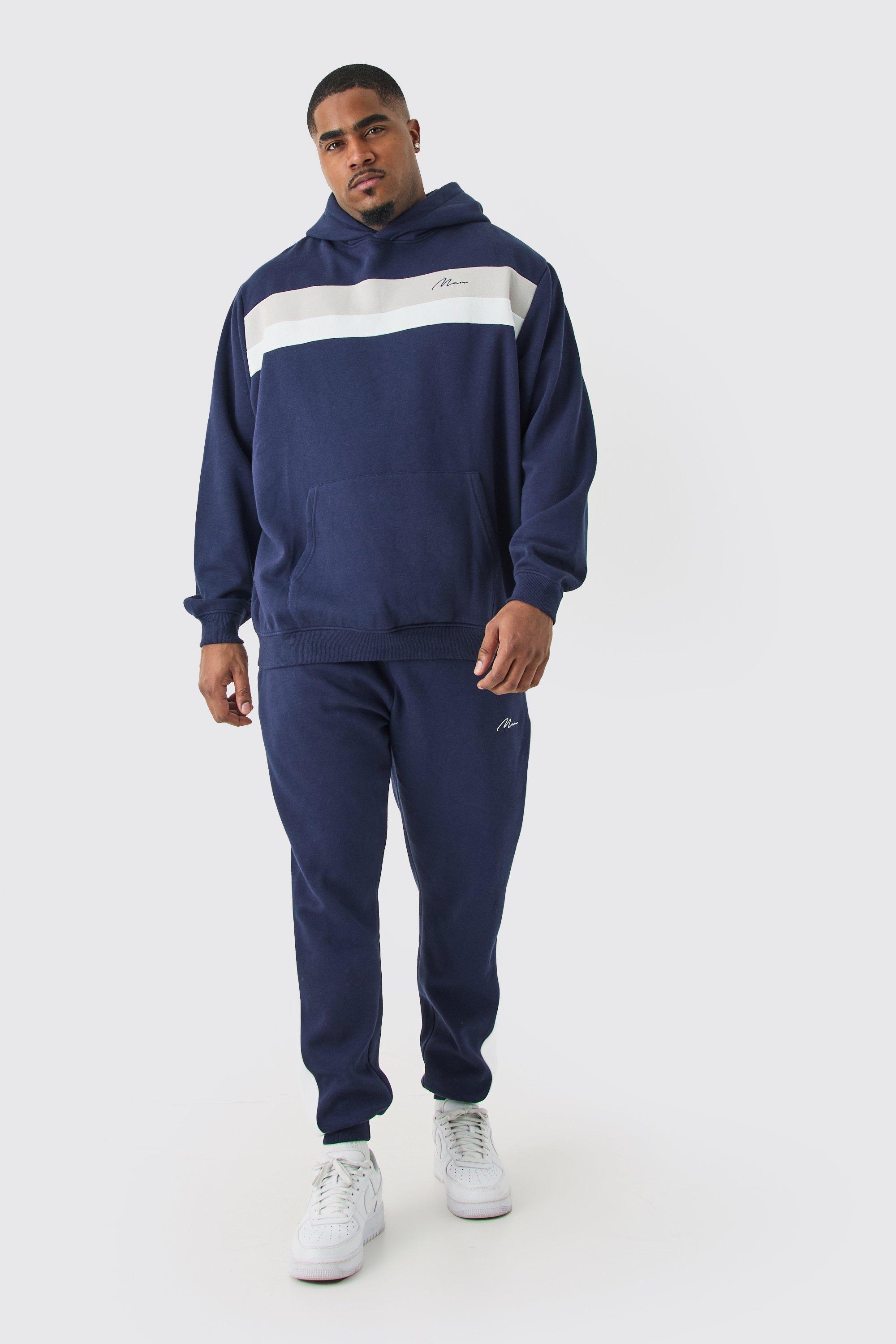 AMDBEL Sweatsuits for Men Big And Tall,Mens Tracksuit 2