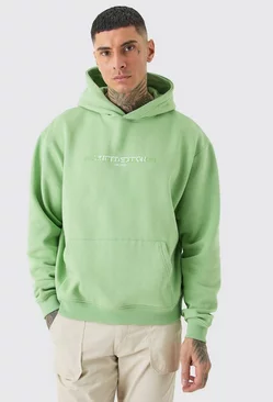 Tall Oversized Boxy Limited Hoodie Sage