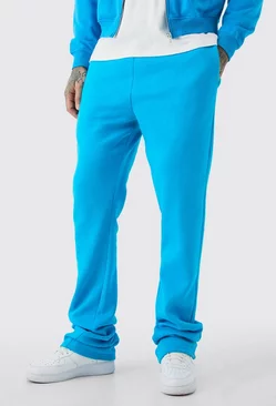 Blue Tall Slim Fit Stacked Jogger