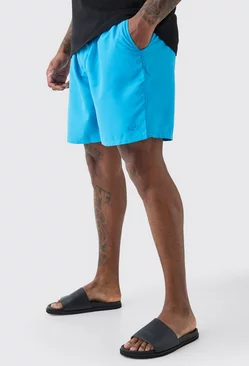 Blue Plus Original Man Mid Length Swim Short