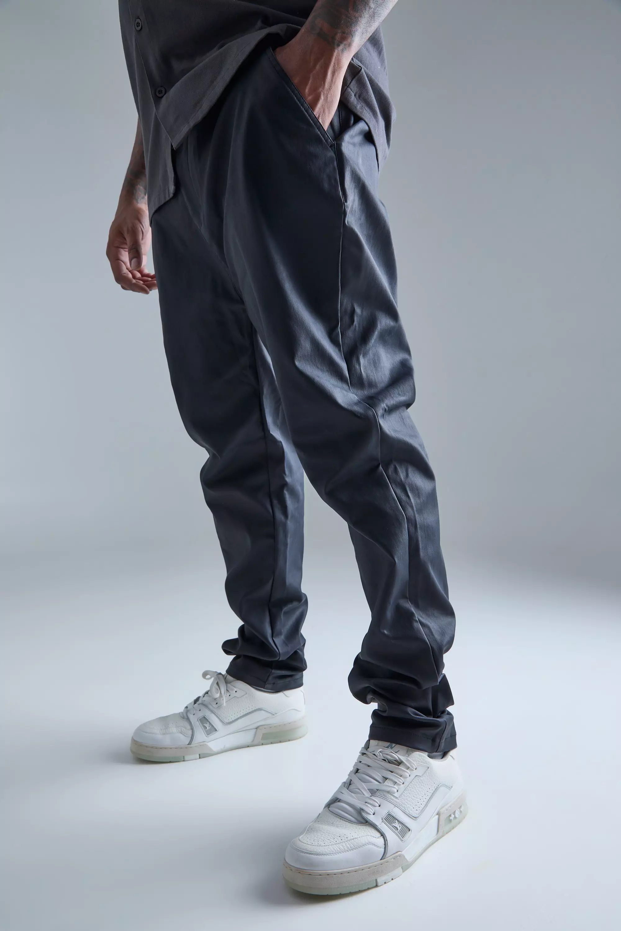 Grande taille - Pantalon skinny en twill, Black autre image
