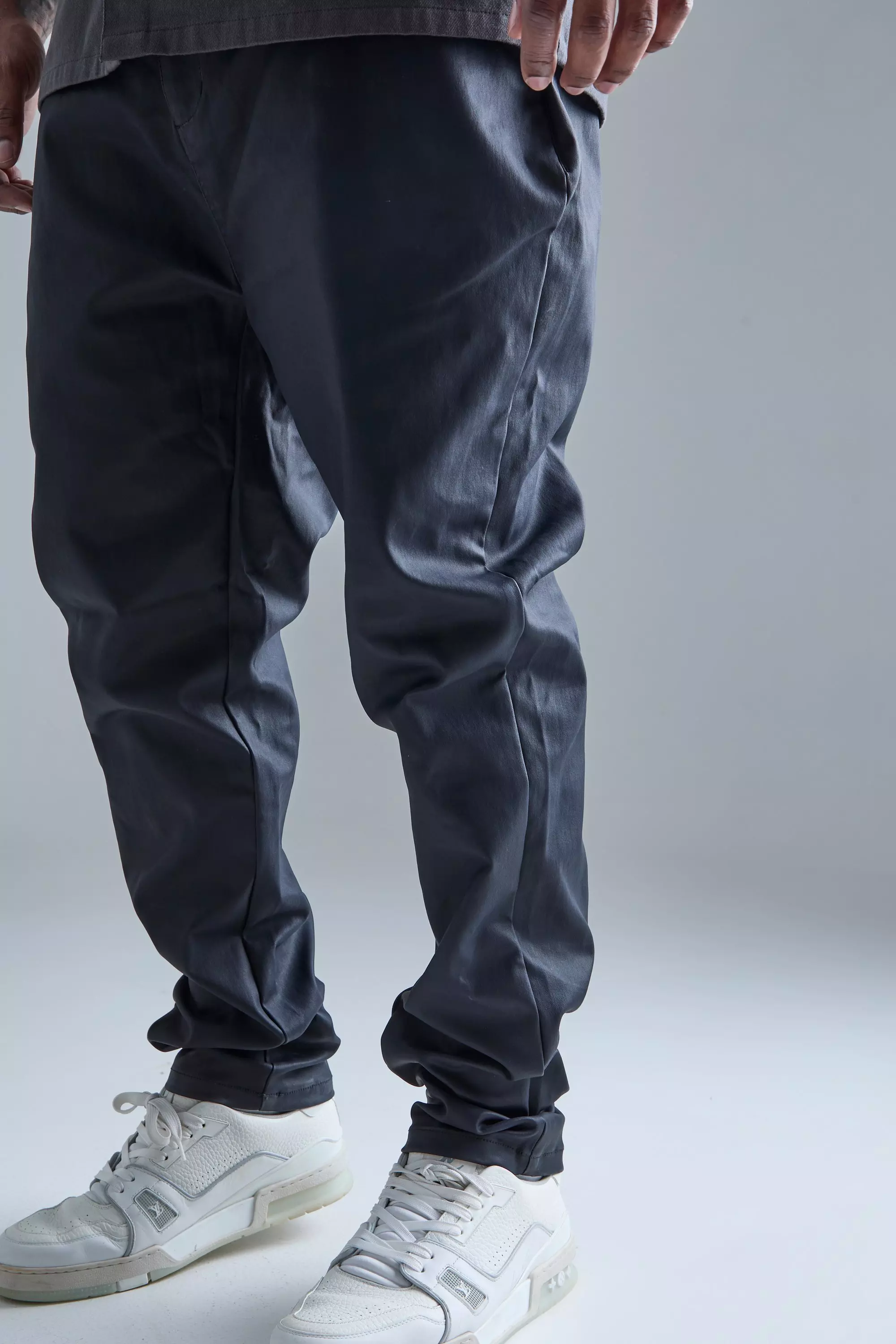 Grande taille - Pantalon skinny en twill, Black autre image