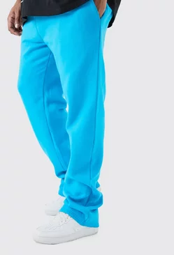 Plus Slim Fit Stacked Jogger Bright blue