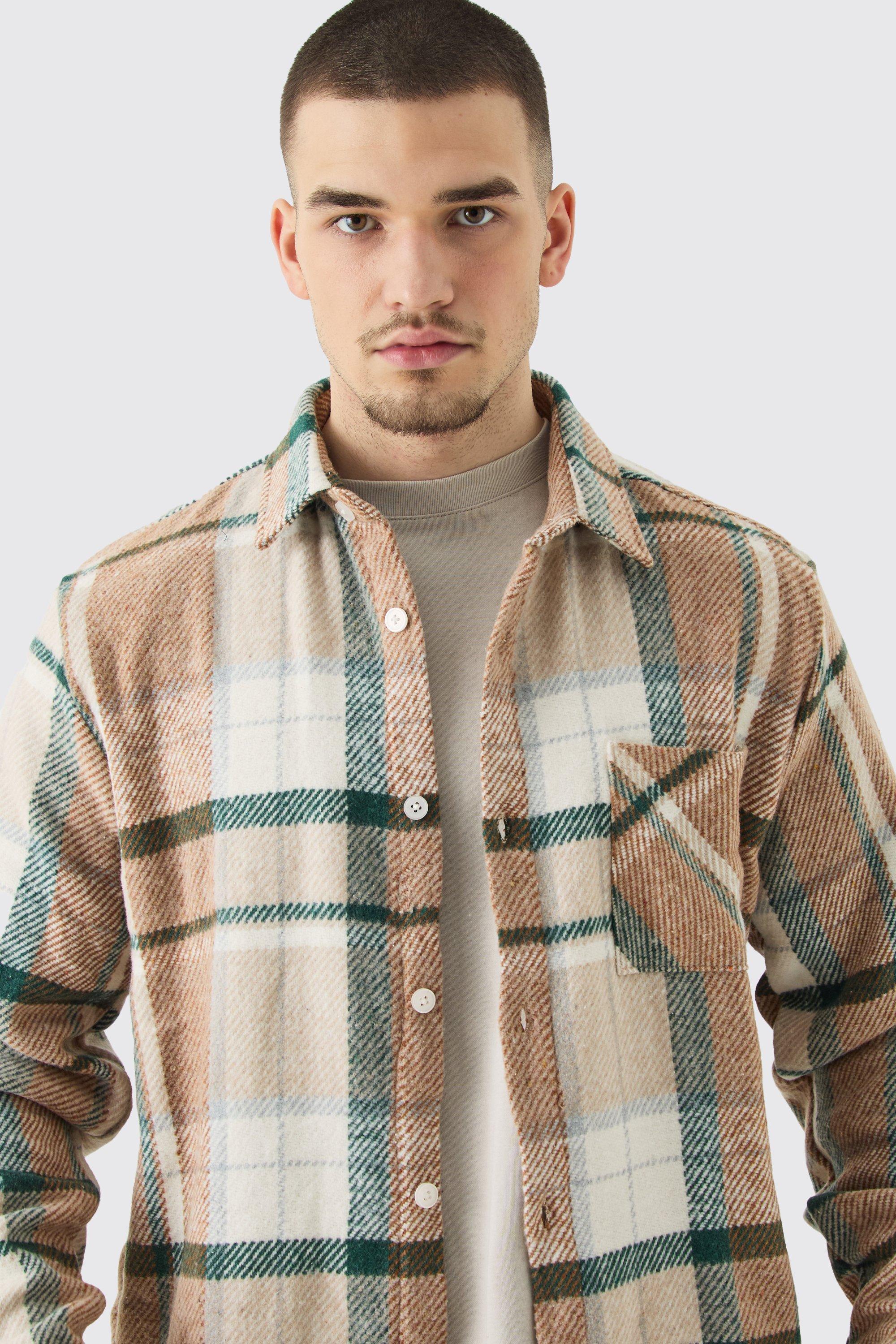 Men's Plaid Overshirt