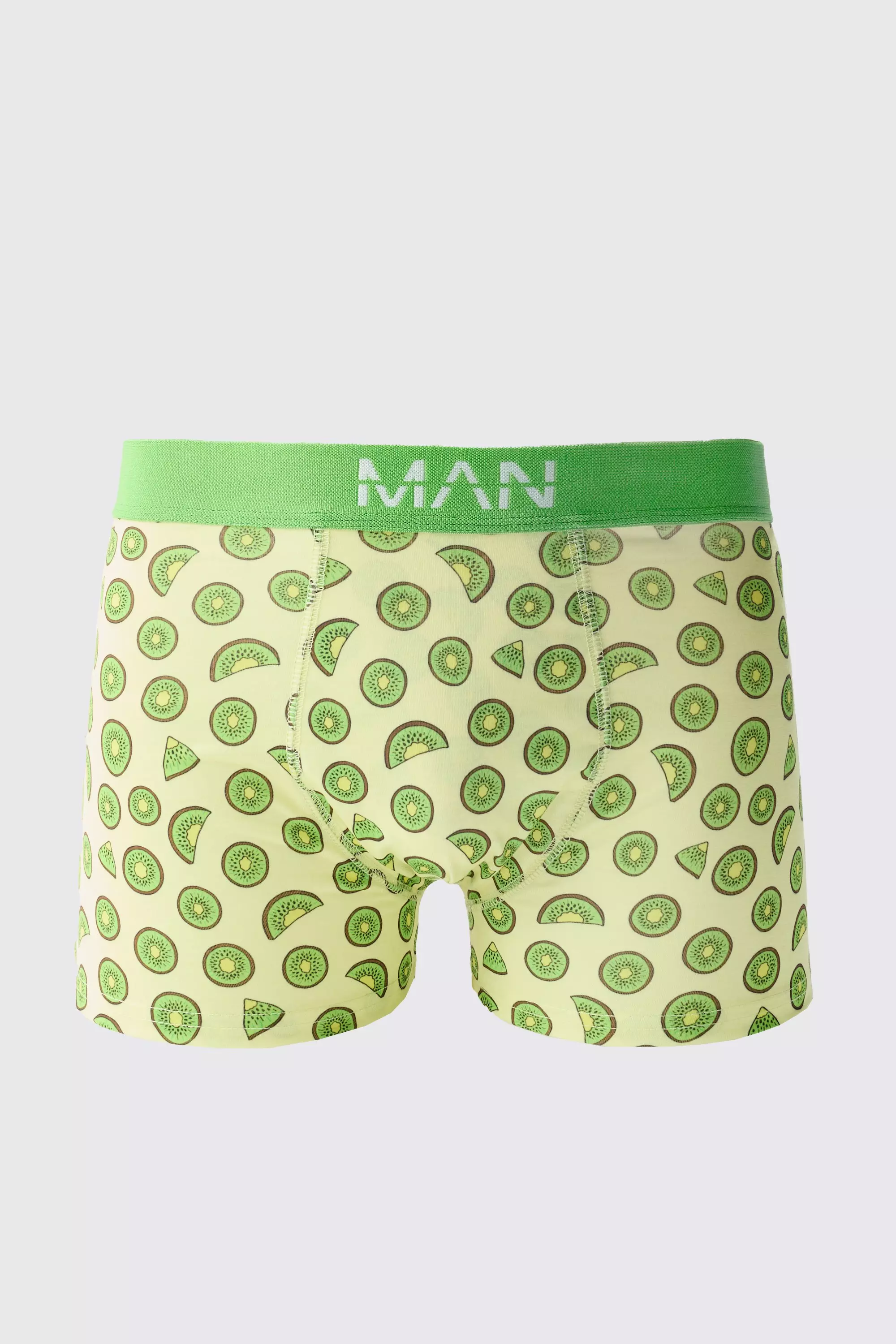 Kiwi Print Boxers Green