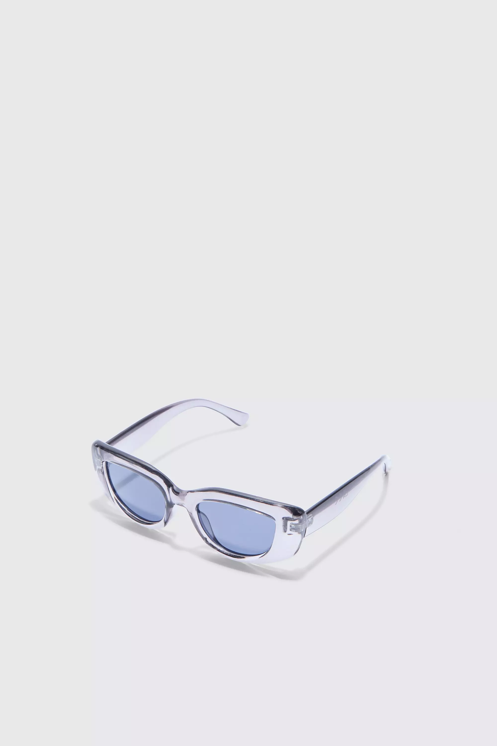Lunettes de soleil rétro grises, Grey autre image