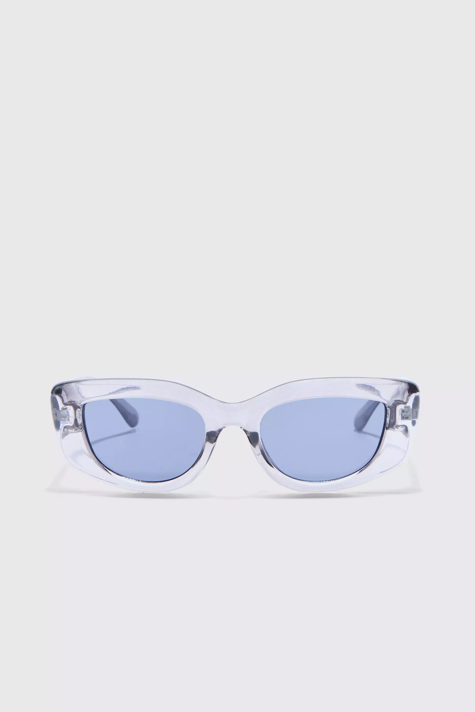 Lunettes de soleil rétro grises, Grey autre image