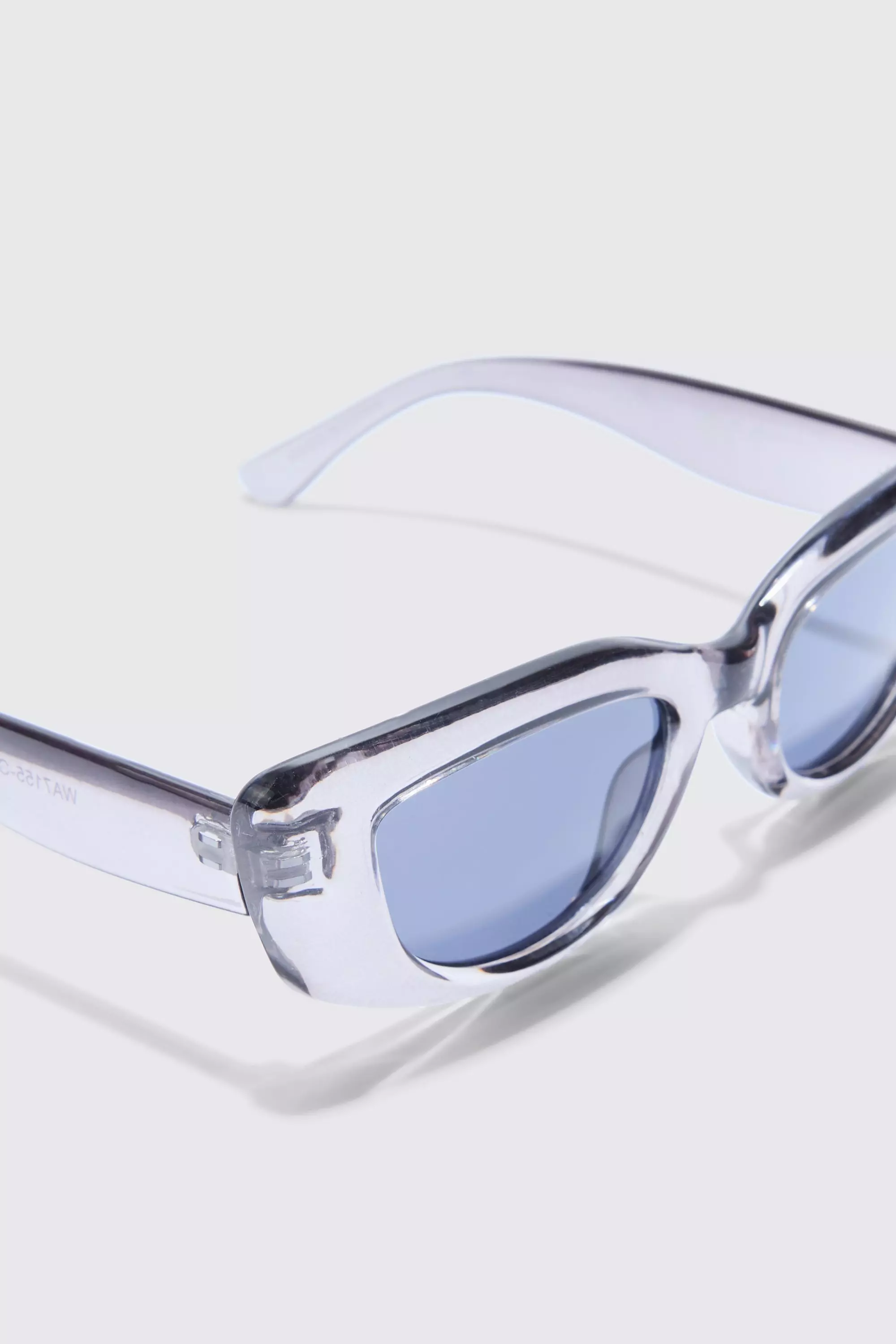 Lunettes de soleil rétro grises, Grey autre image