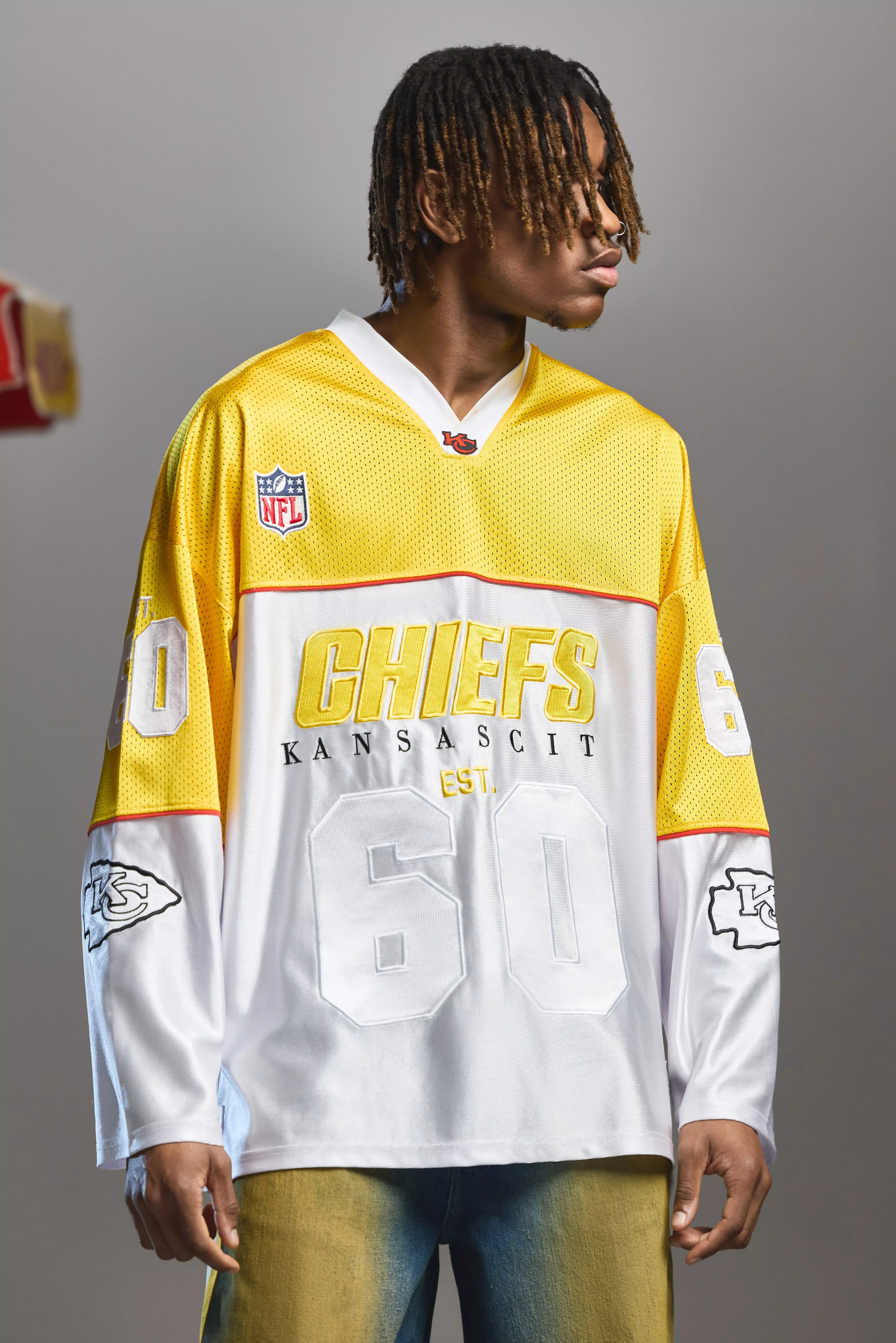 Long sleeve nfl football jersey online