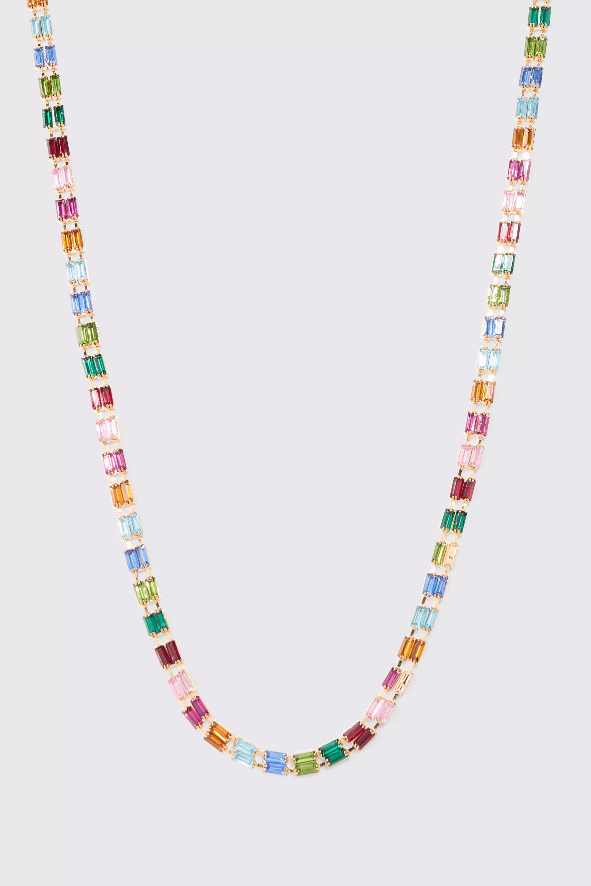 Collier strassé à pierres fantaisie, Multi autre image