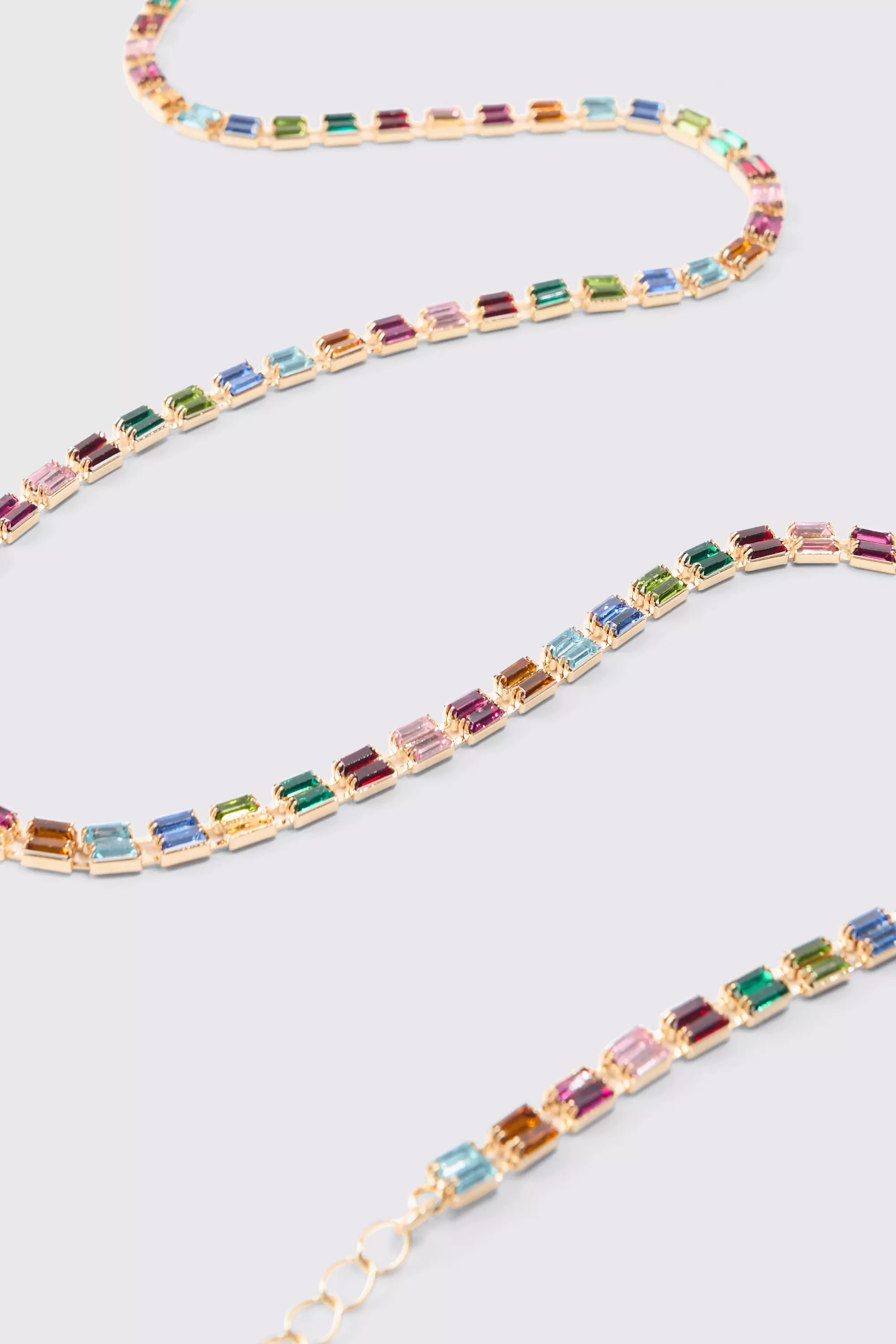 Collier strassé à pierres fantaisie, Multi autre image