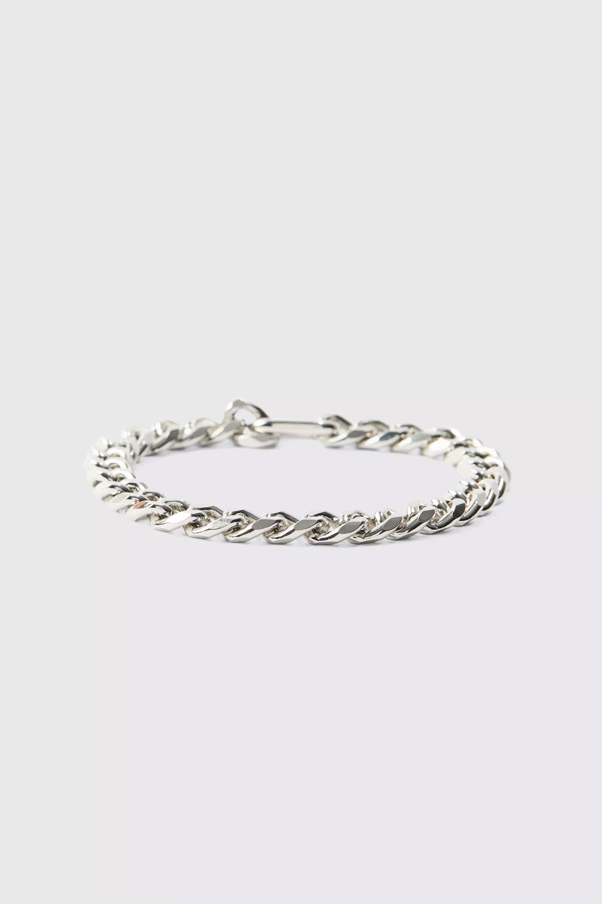 Silver Zilveren Metalen Armband Met Dikke Sluiting alternatieve afbeelding