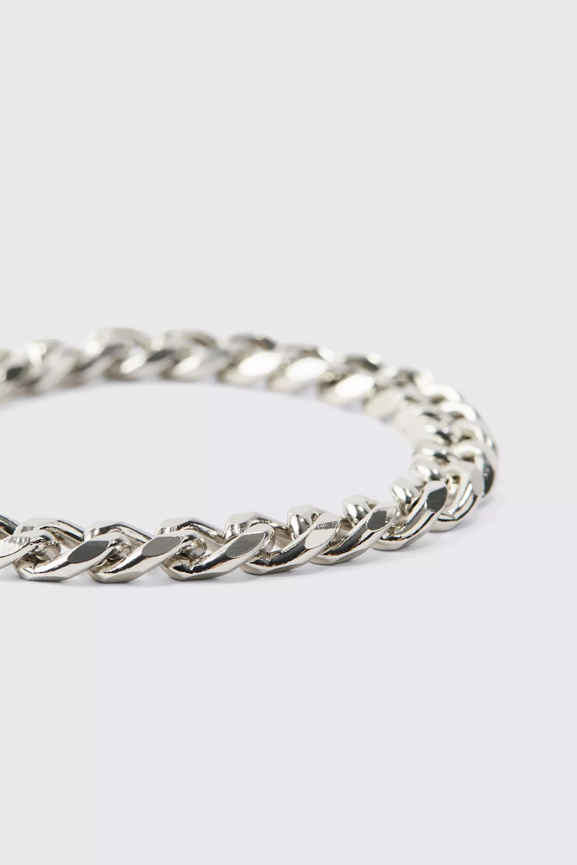 Silver Zilveren Metalen Armband Met Dikke Sluiting alternatieve afbeelding