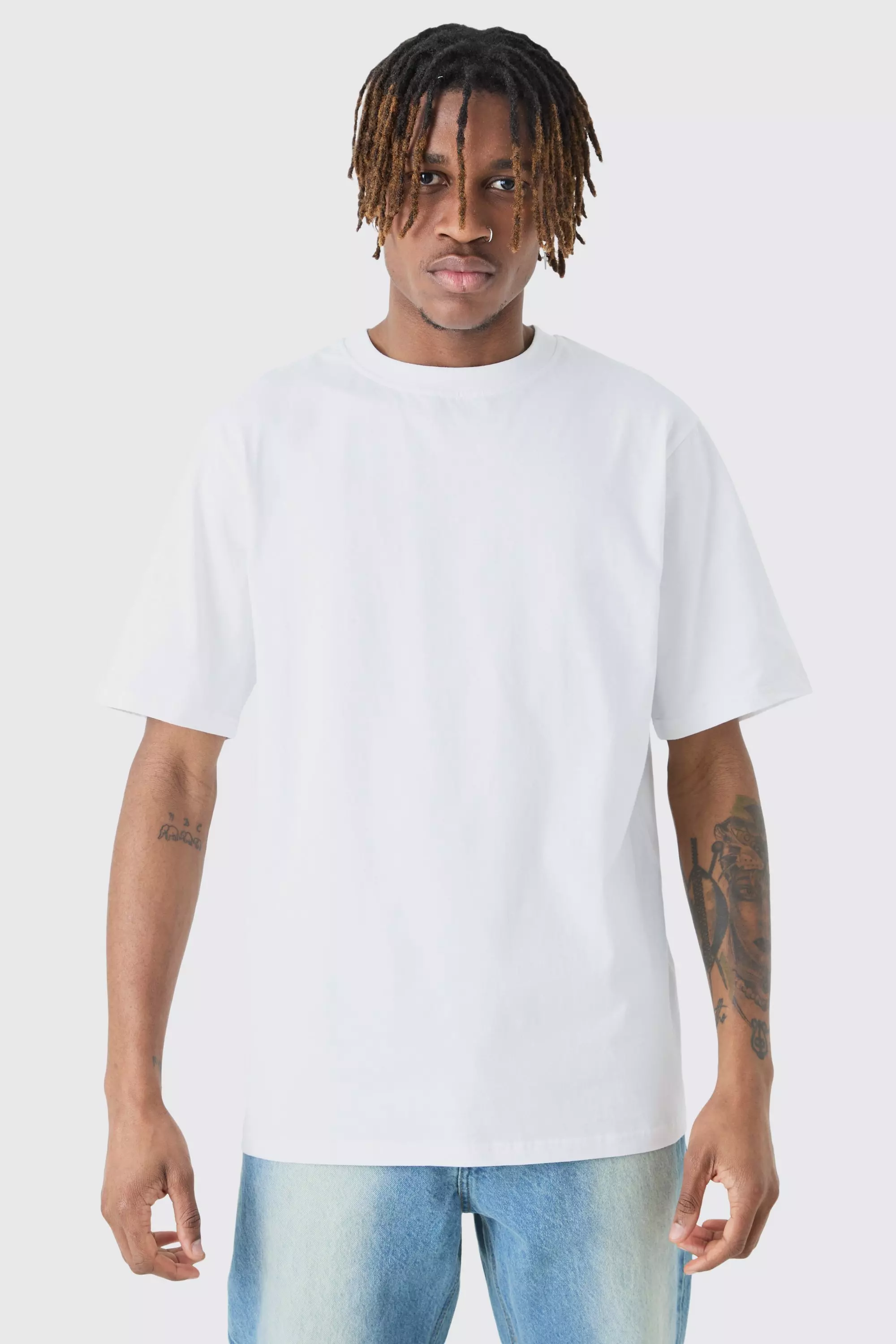 Tall 2 Pack Basic T-shirt White