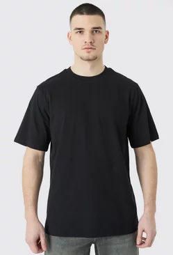 Black Tall 2 Pack Basic T-shirt