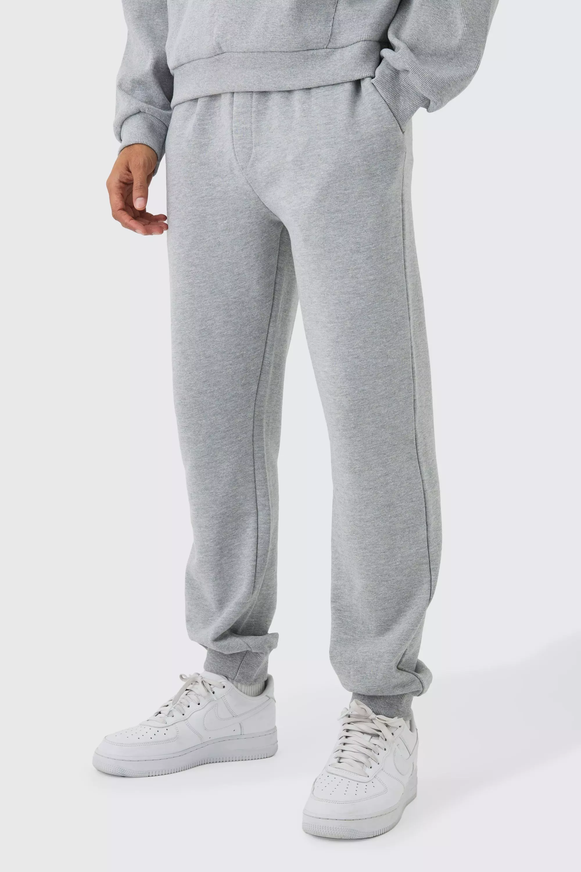 Regular Fit Heavyweight Sweatpants Light grey