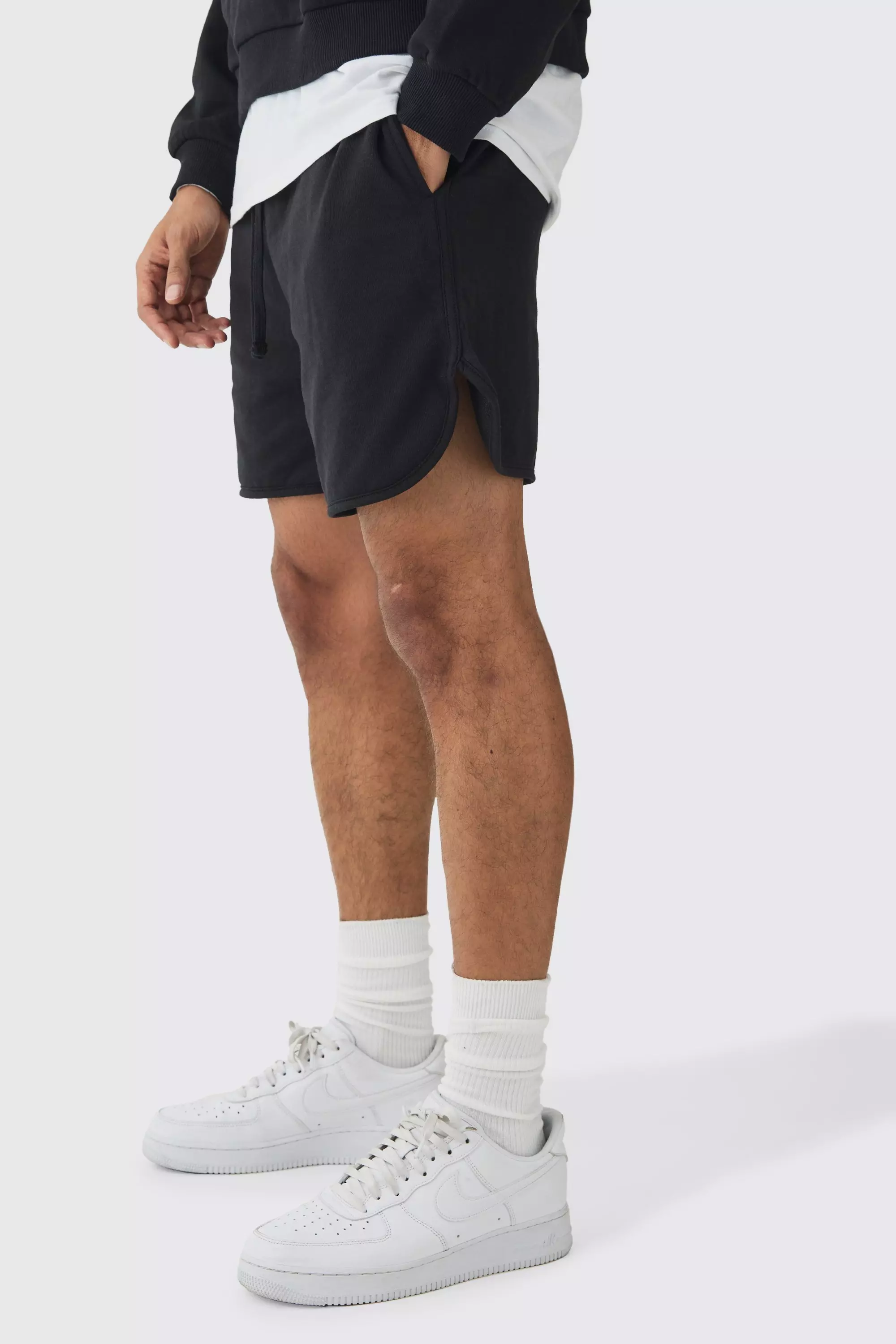 Volly Short Length Heavyweight Short Black