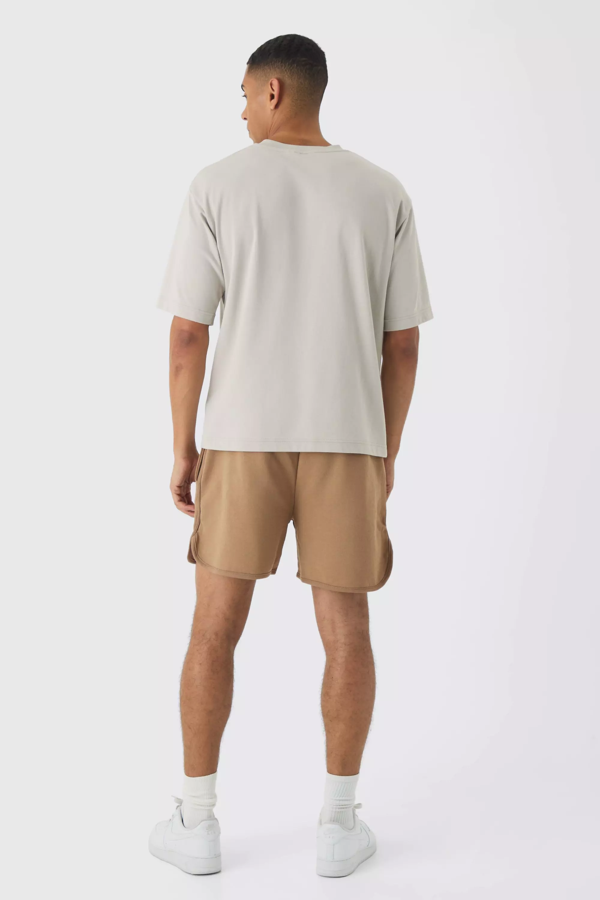 Light brown Regular Fit Volley Short Length Heavyweight Short alternative image