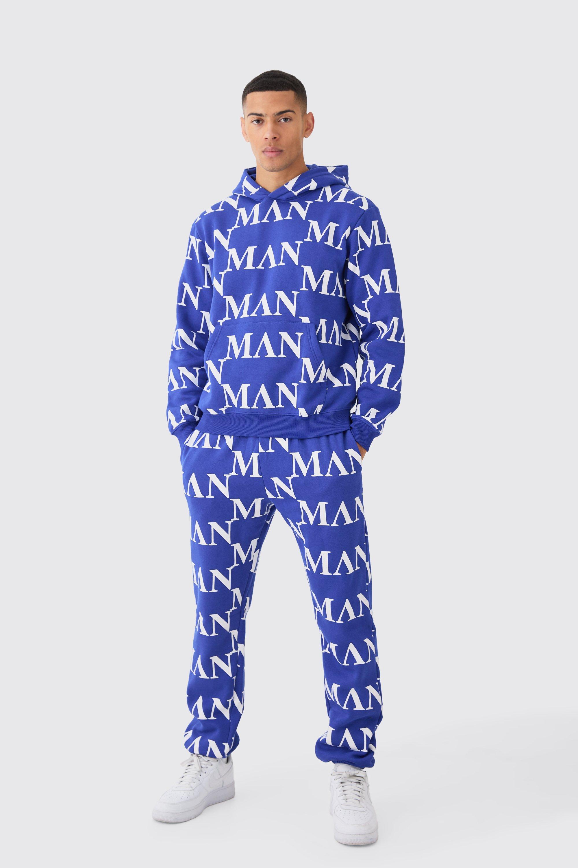 Official MAN Tape Hooded Tracksuit