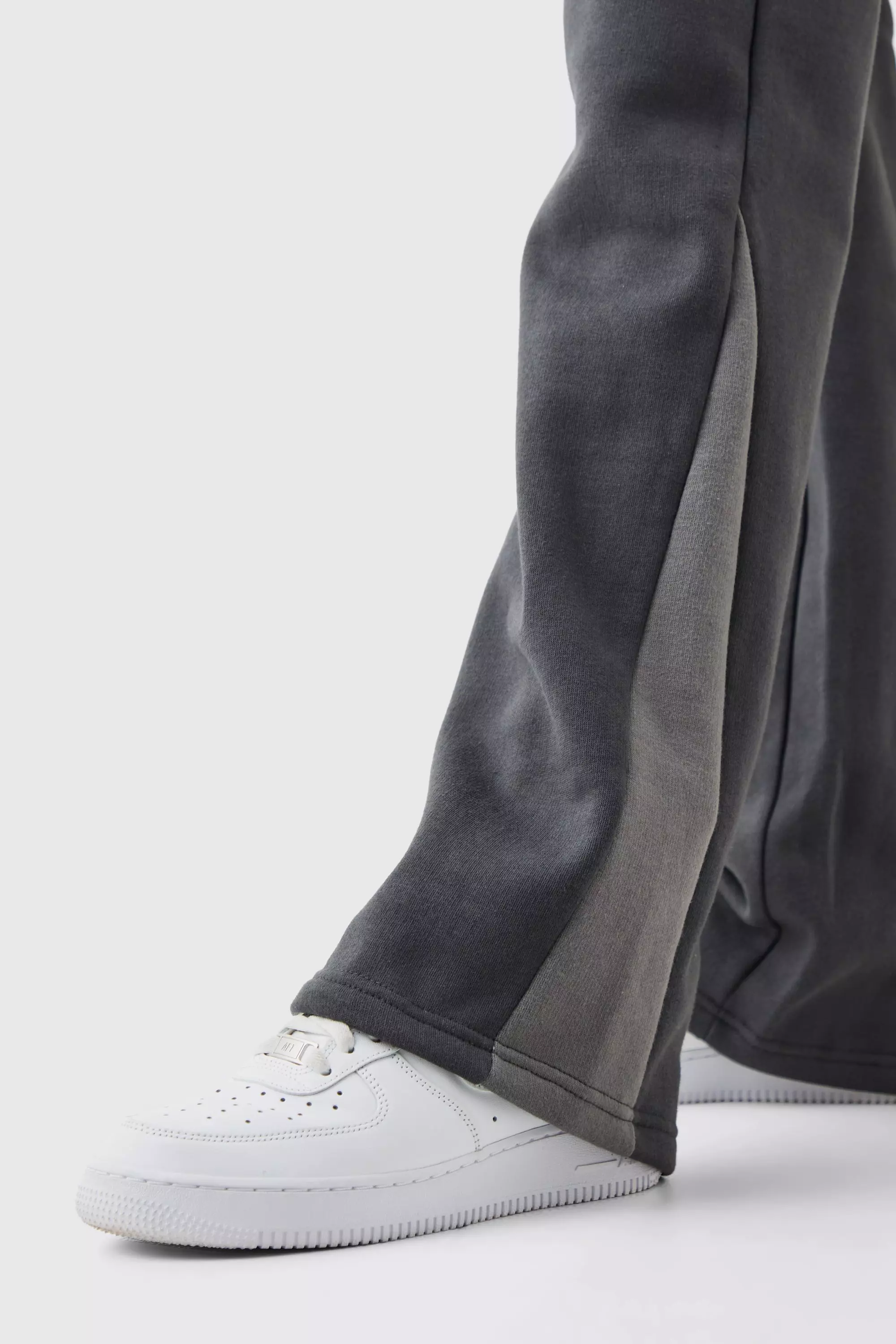 Stacked Gusset Joggers | boohooMAN USA