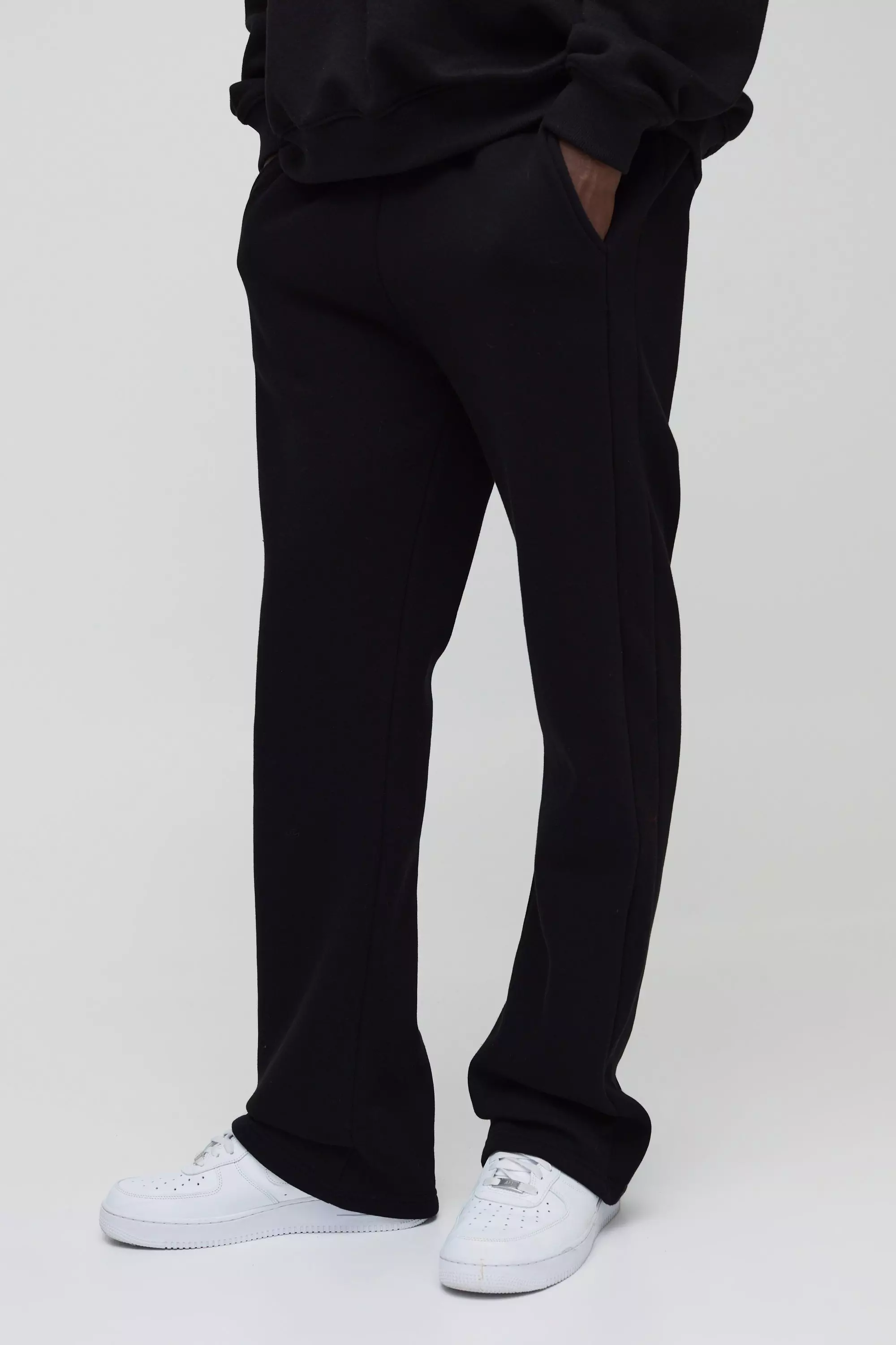 Relaxed Gusset Jogger Black